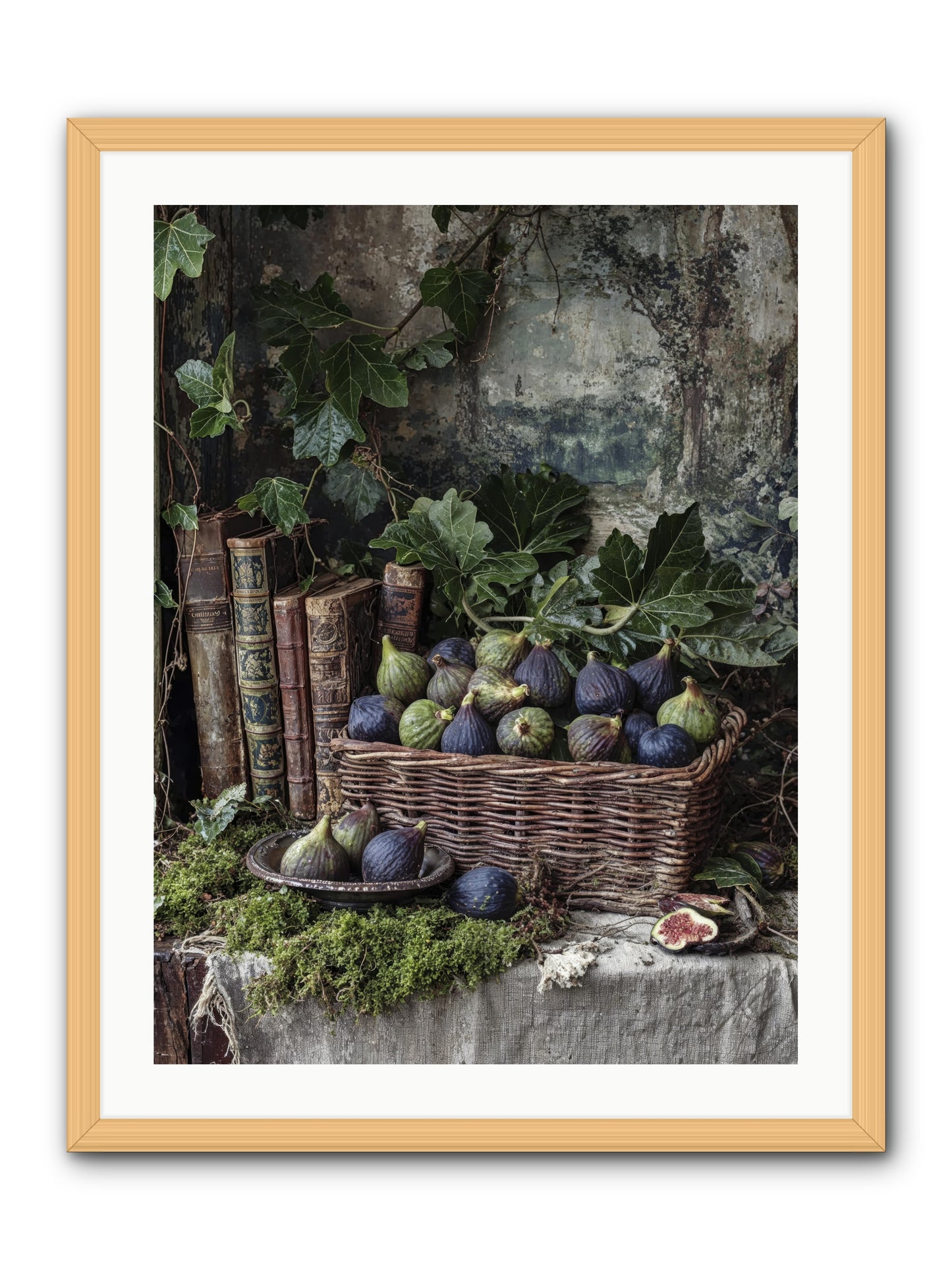 Grace Distilled -- Framed Print - Natural 24x32