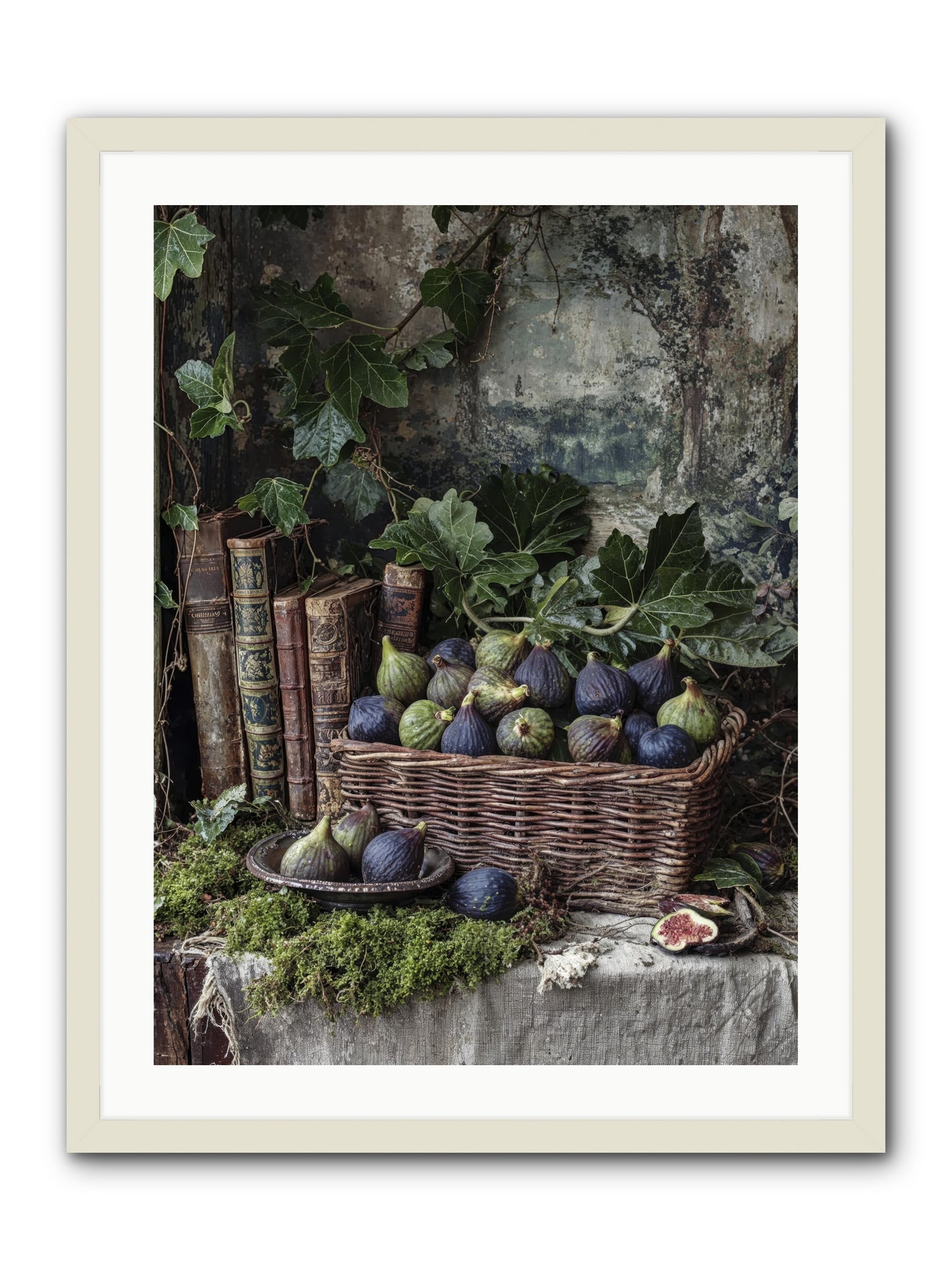 Grace Distilled -- Framed Print - White 24x32