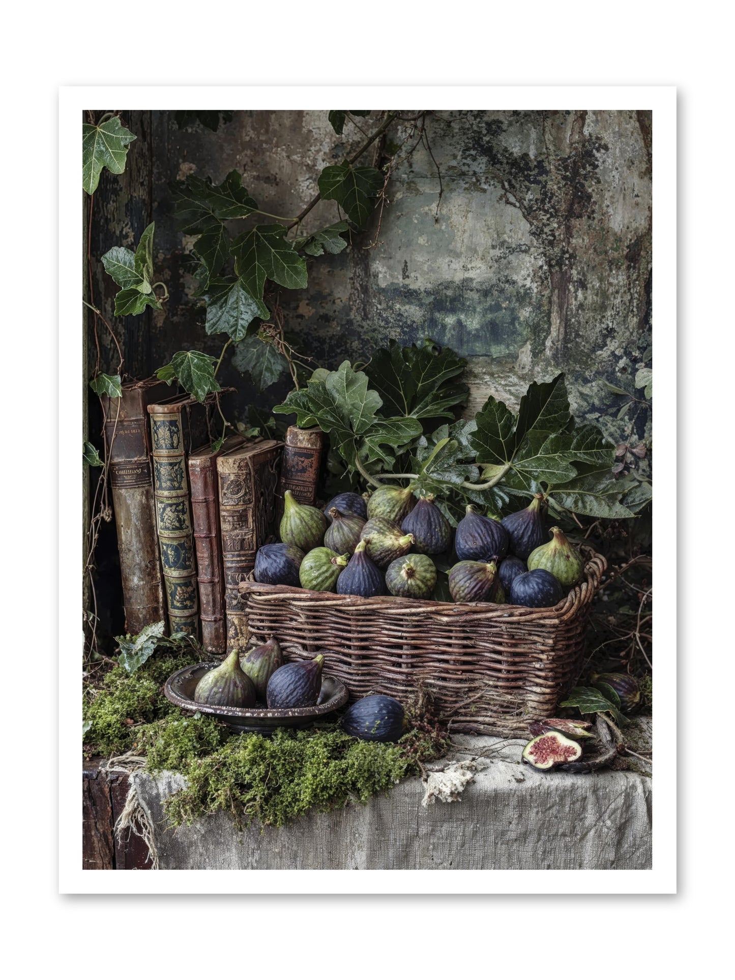 Grace Distilled -- Loose Canvas Print 24x32
