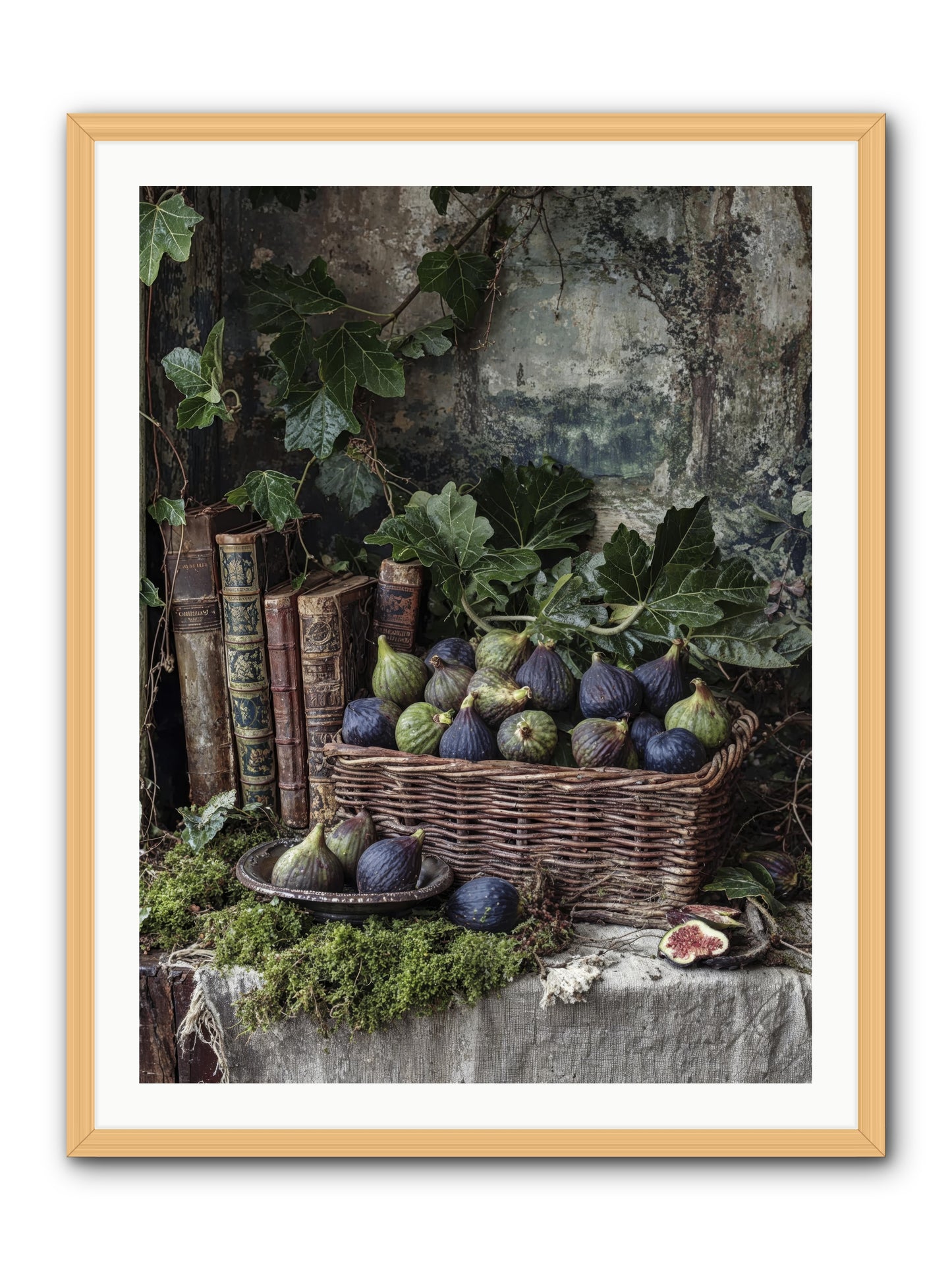Grace Distilled -- Framed Print - Natural 30x40