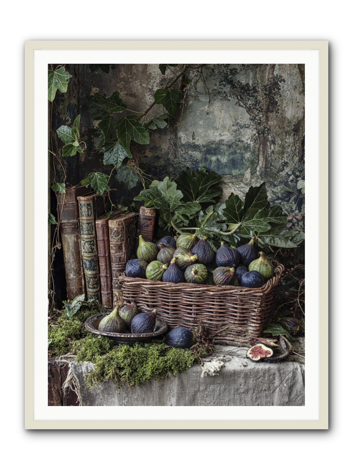 Grace Distilled -- Framed Print - White 36x48