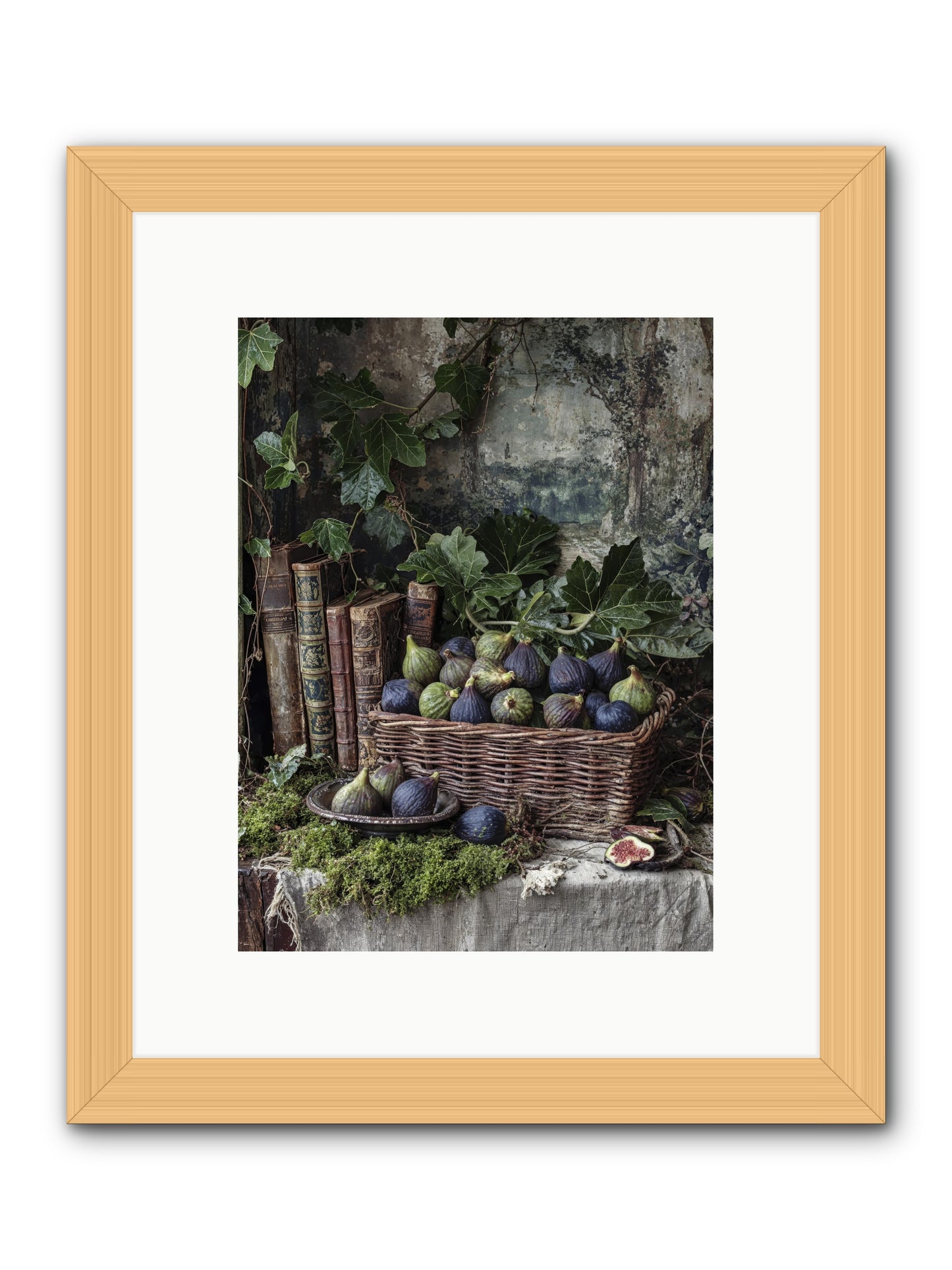 Grace Distilled -- Framed Print - Natural 9x12