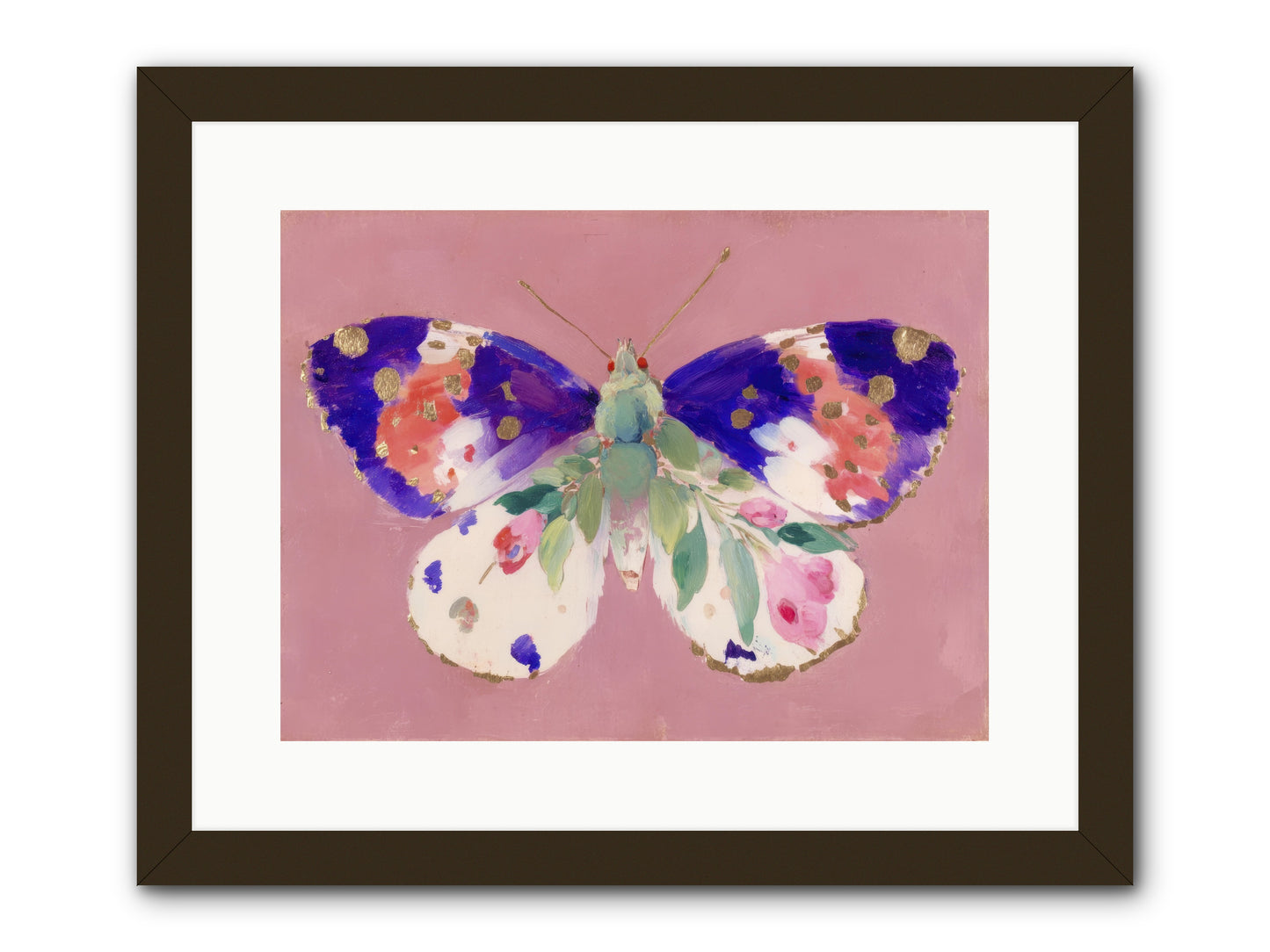 Grace Found its mirror -- Framed Print - Black 16x12