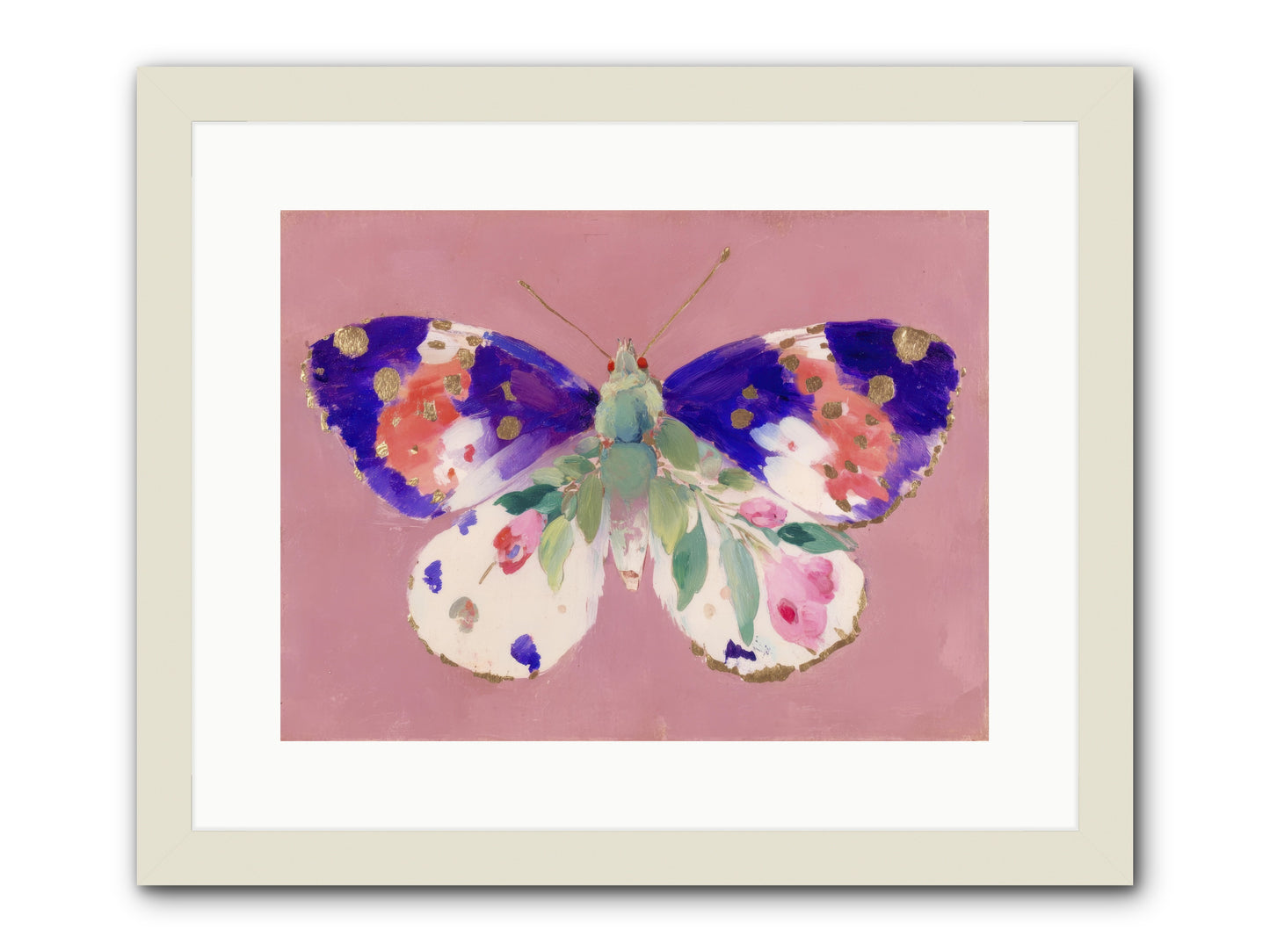 Grace Found its mirror -- Framed Print - White 16x12