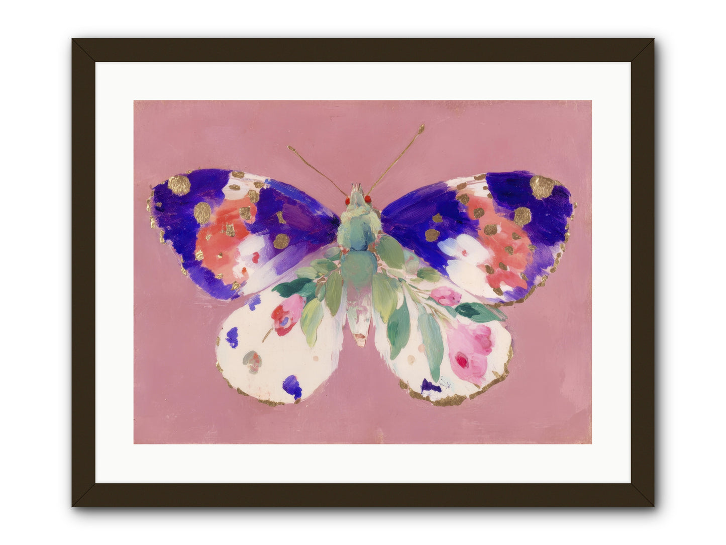 Grace Found its mirror -- Framed Print - Black 24x18