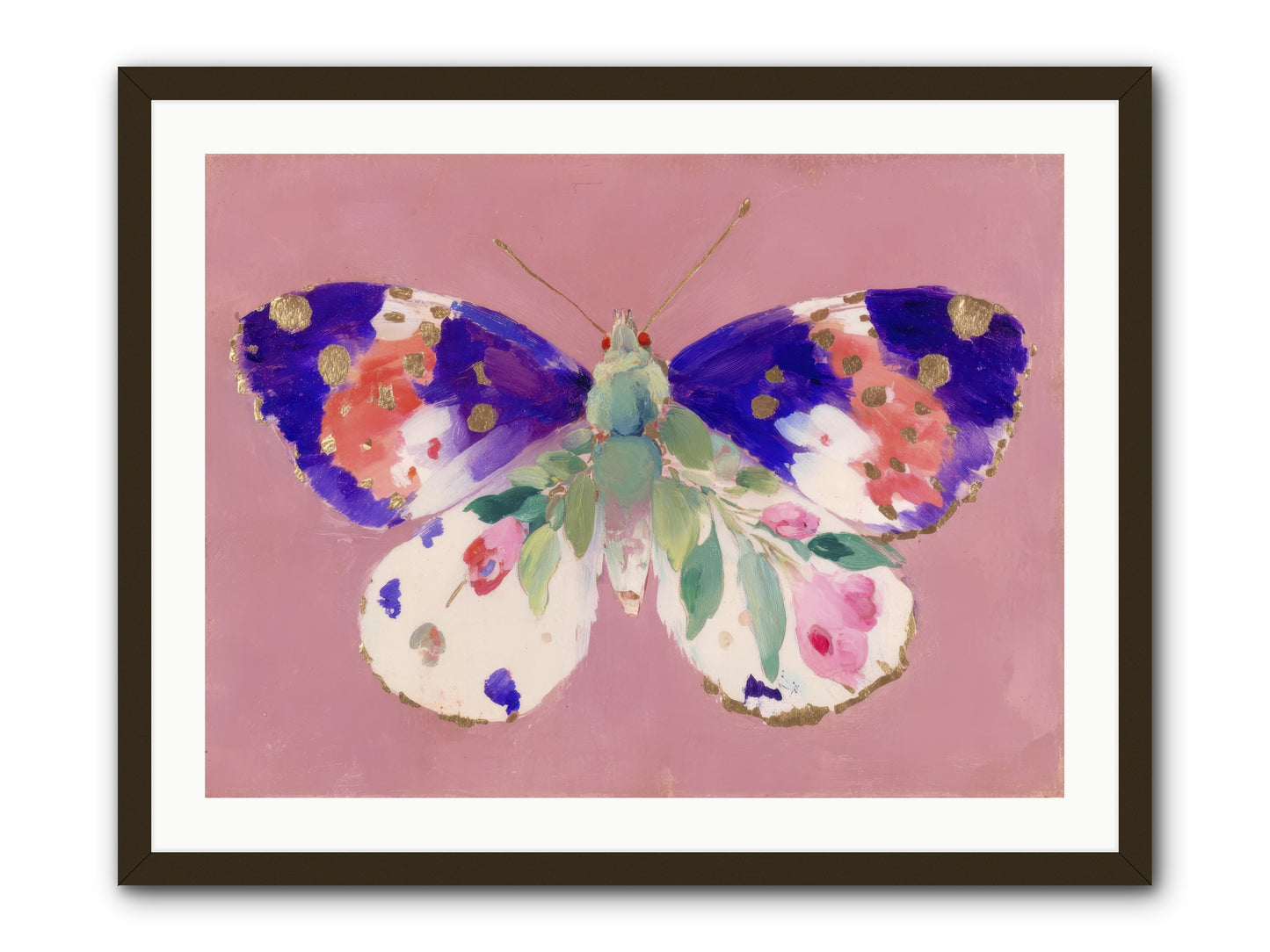 Grace Found its mirror -- Framed Print - Black 32x24