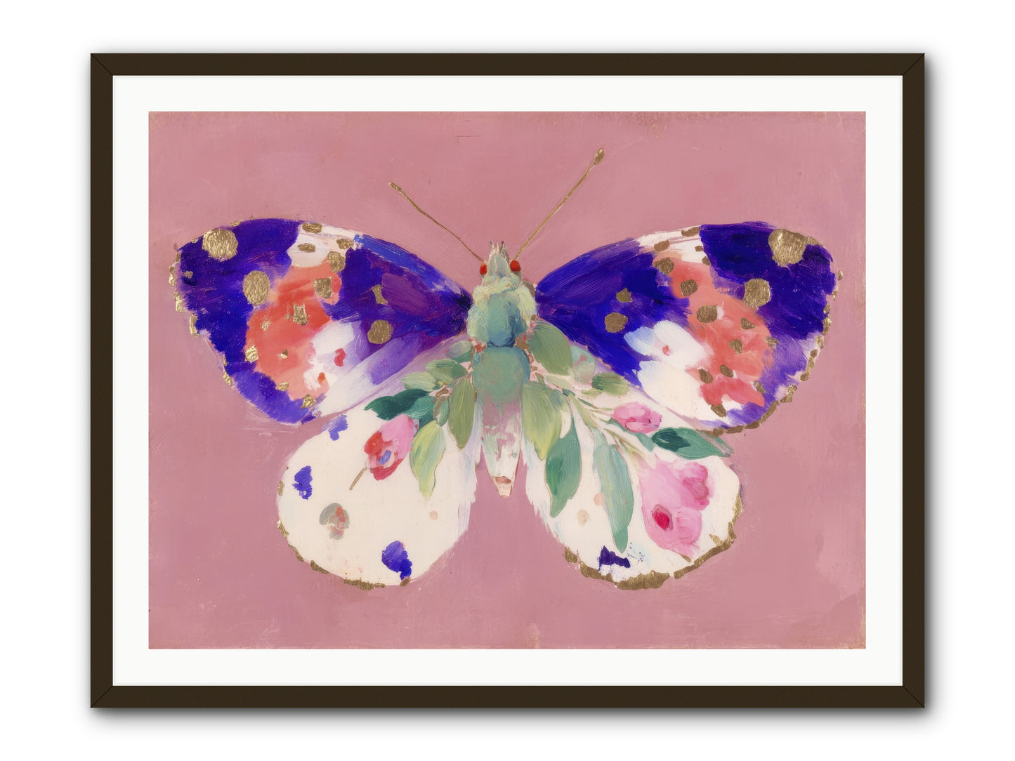 Grace Found its mirror -- Framed Print - Black 40x30