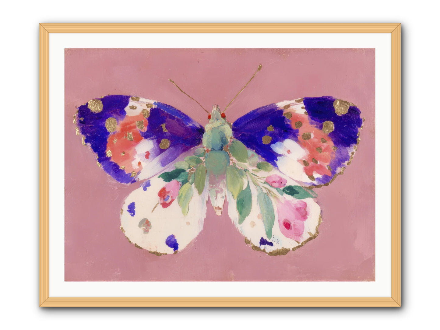 Grace Found its mirror -- Framed Print - Natural 40x30