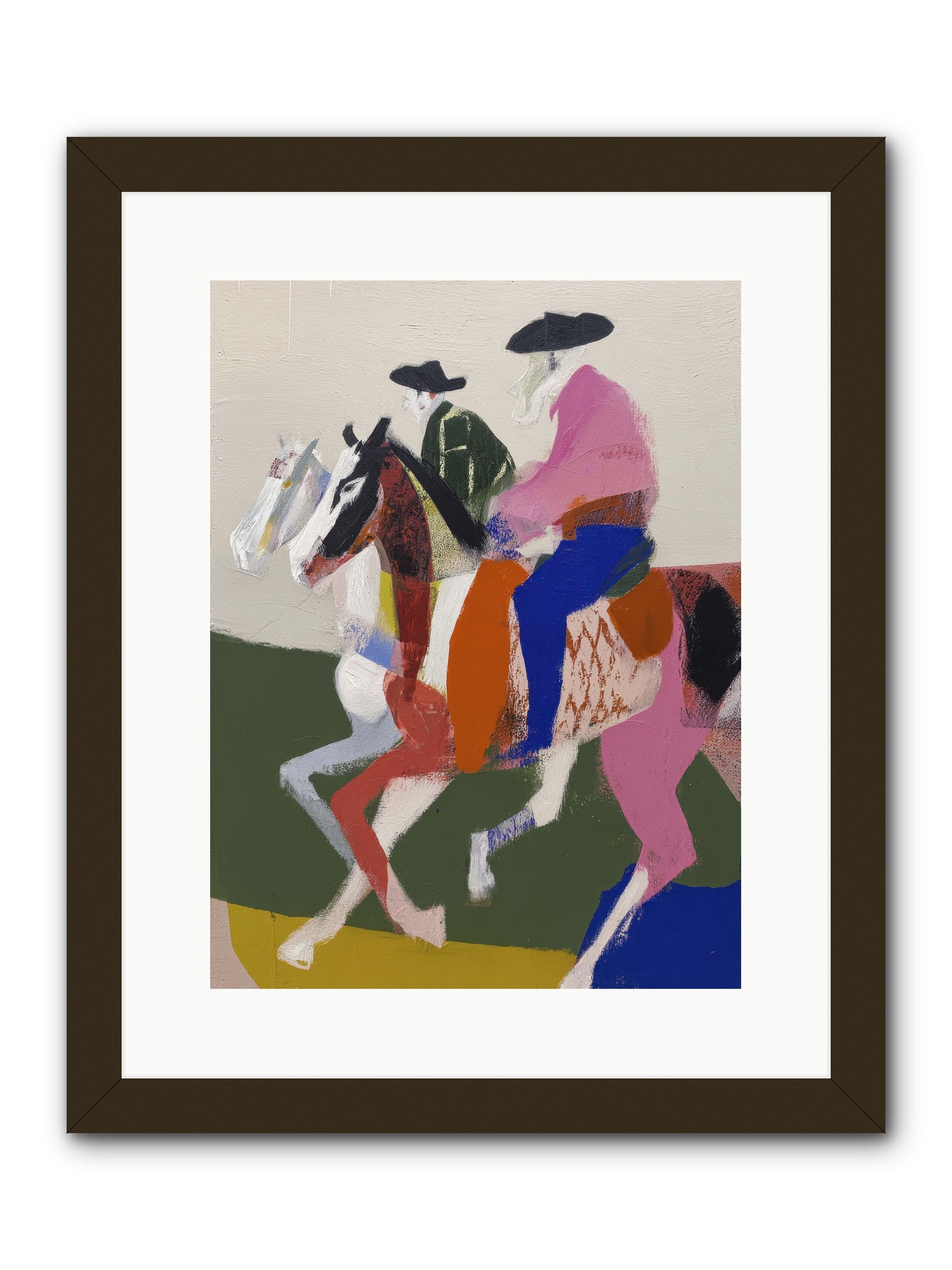 Grace Under Grit -- Framed Print - Black 12x16