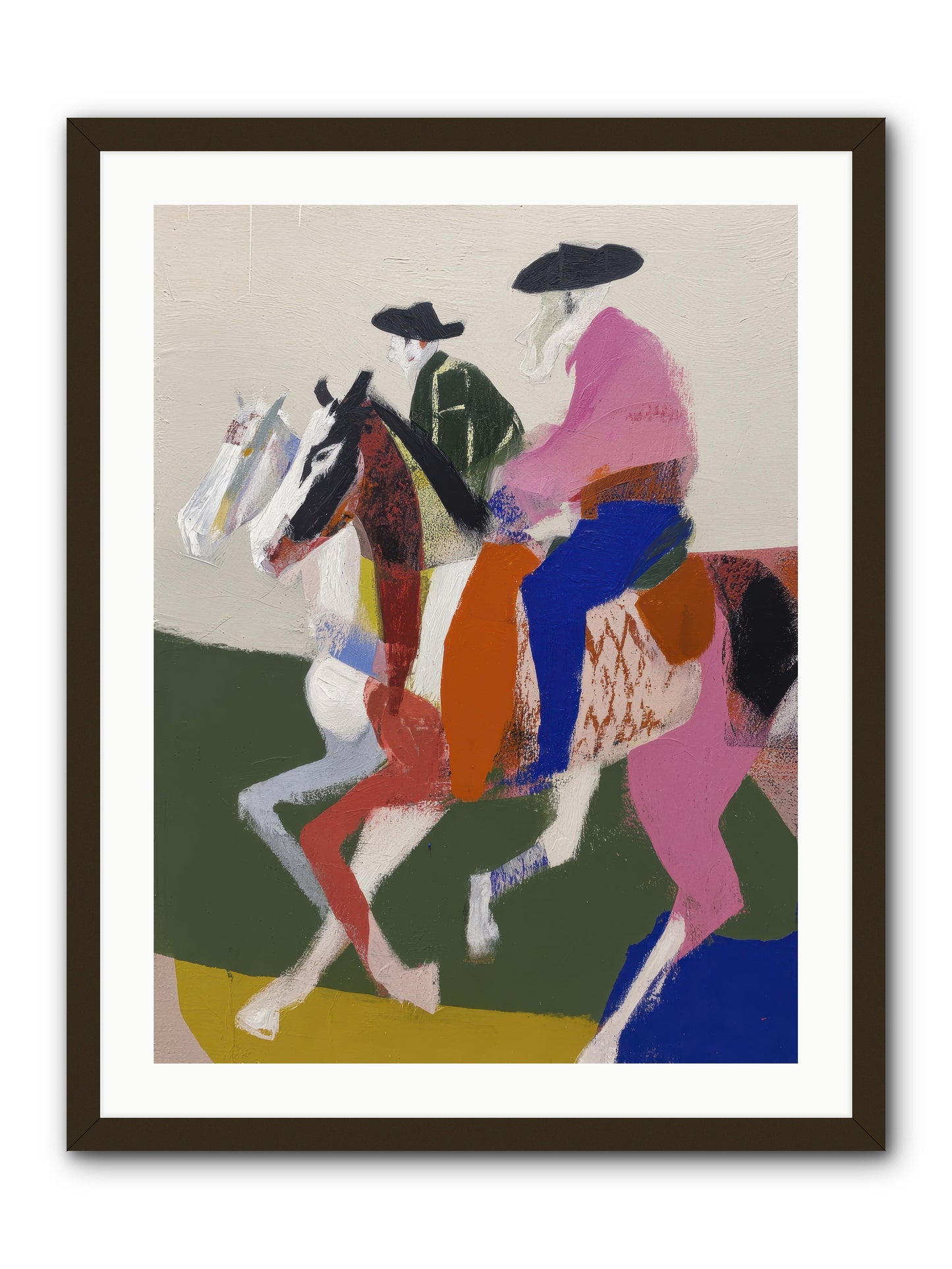 Grace Under Grit -- Framed Print - Black 24x32