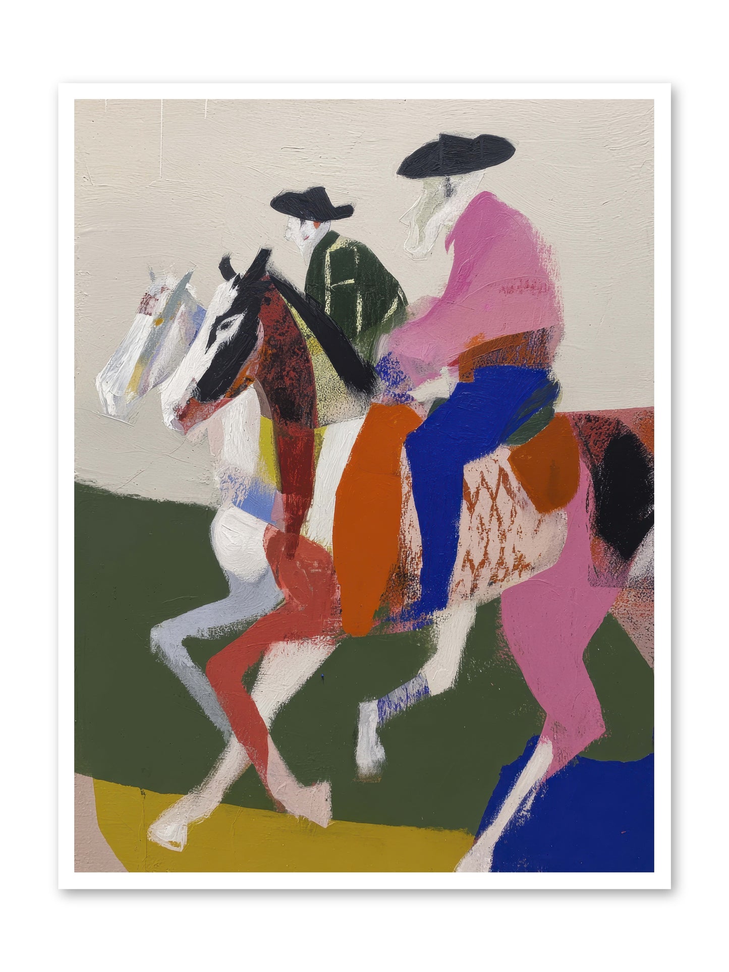 Grace Under Grit -- Loose Canvas Print 36x48