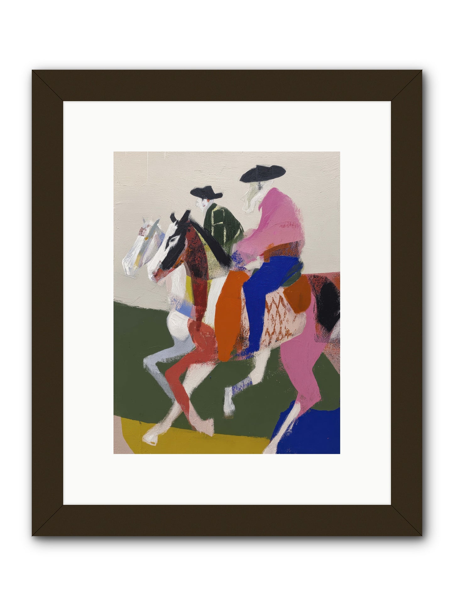 Grace Under Grit -- Framed Print - Black 9x12