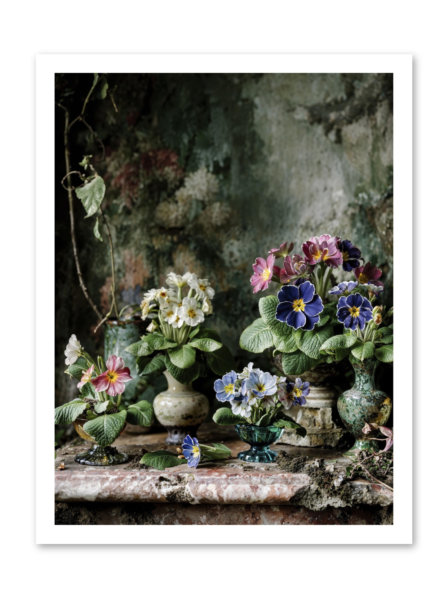 Grace grows here -- Loose Canvas Print 18x24