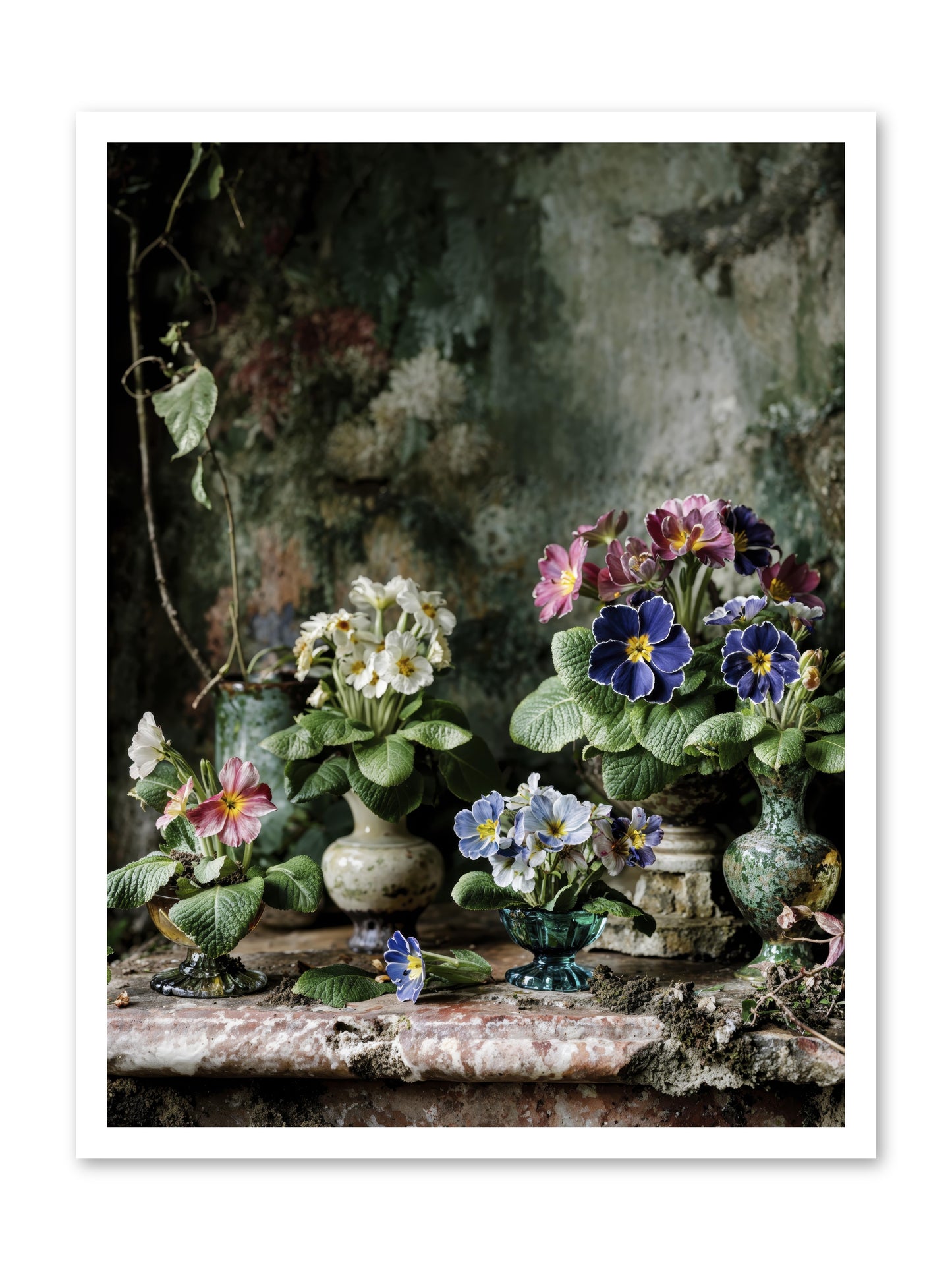 Grace grows here -- Loose Canvas Print 24x32