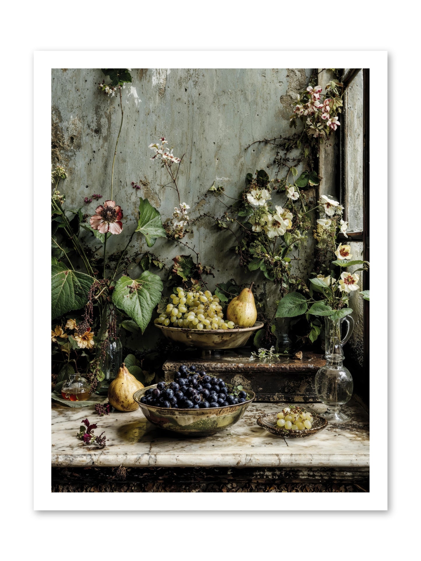 Grace lives askew -- Paper Print 18x24