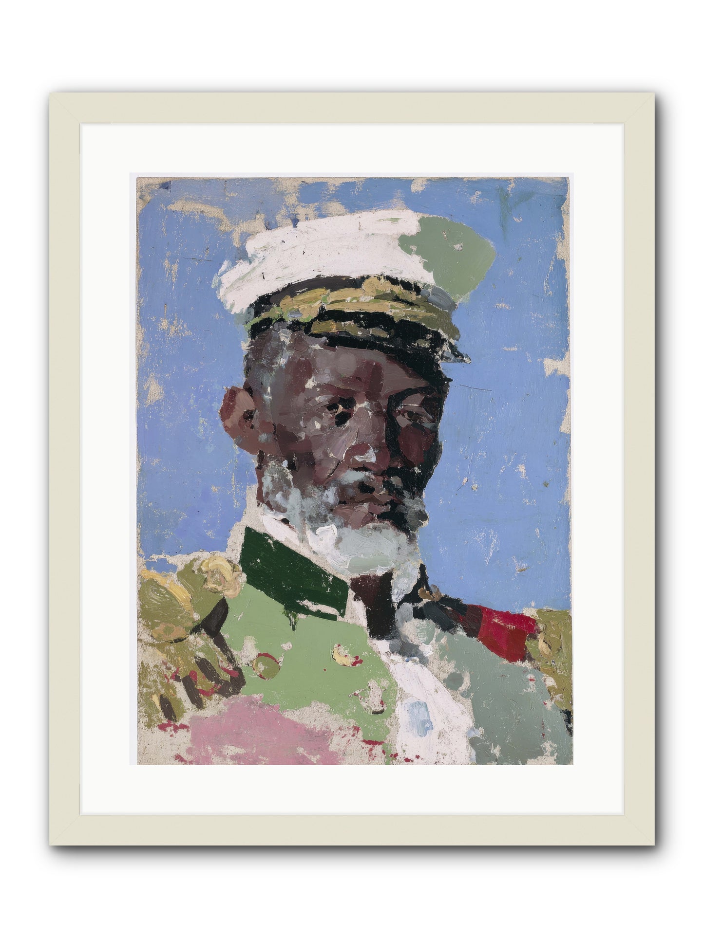 Grace under pressure -- Framed Print - White 18x24