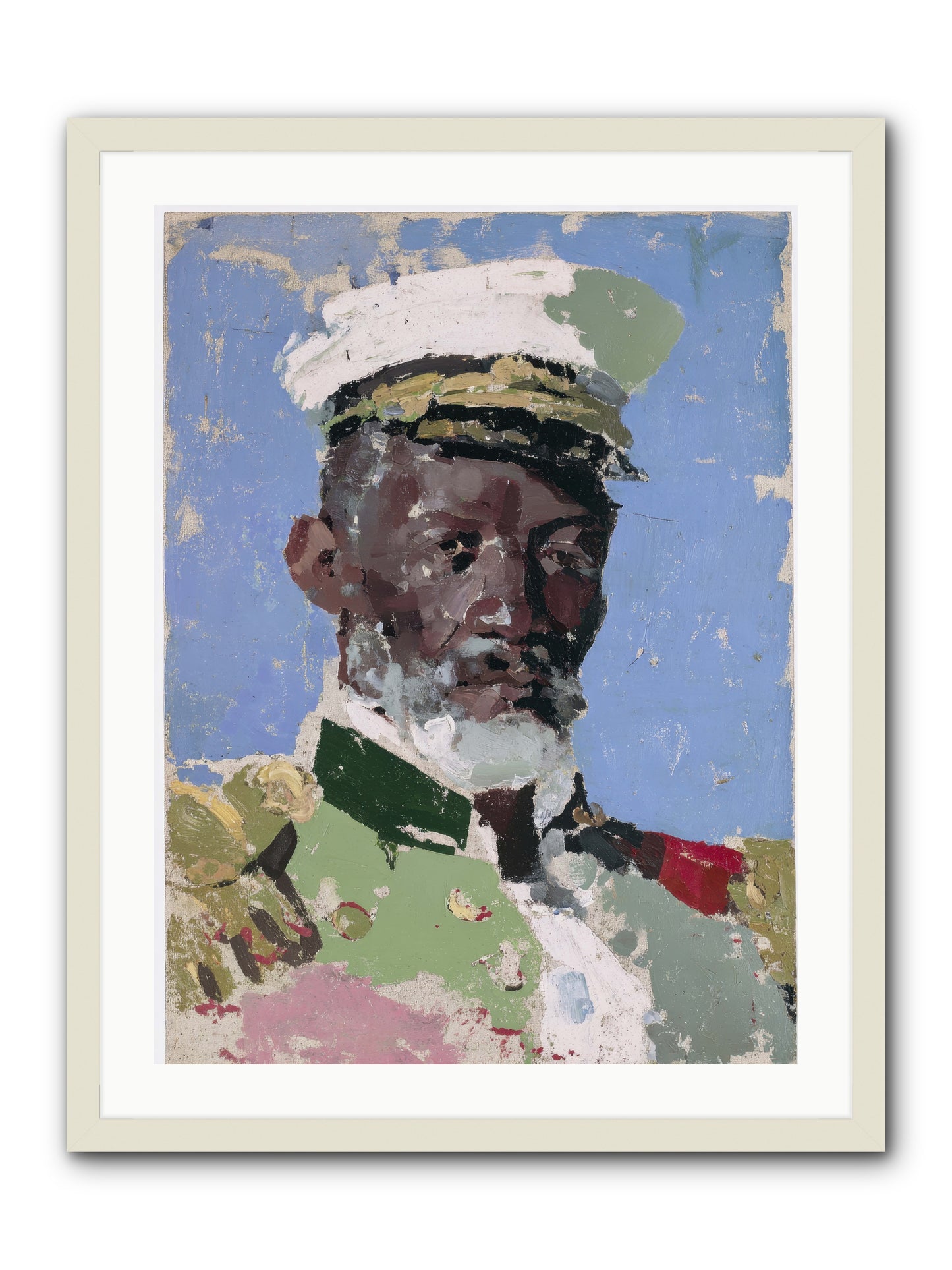 Grace under pressure -- Framed Print - White 24x32