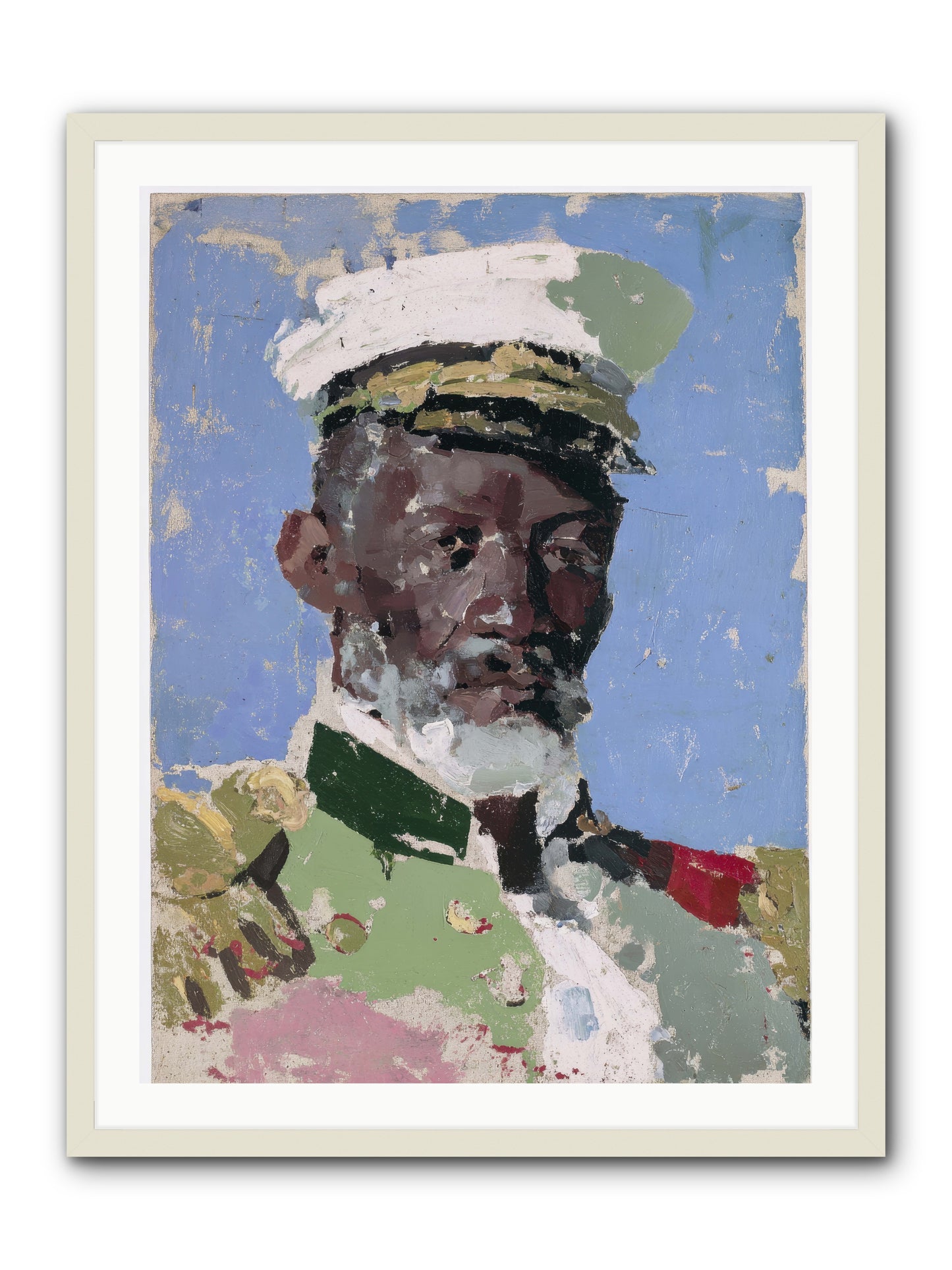 Grace under pressure -- Framed Print - White 30x40