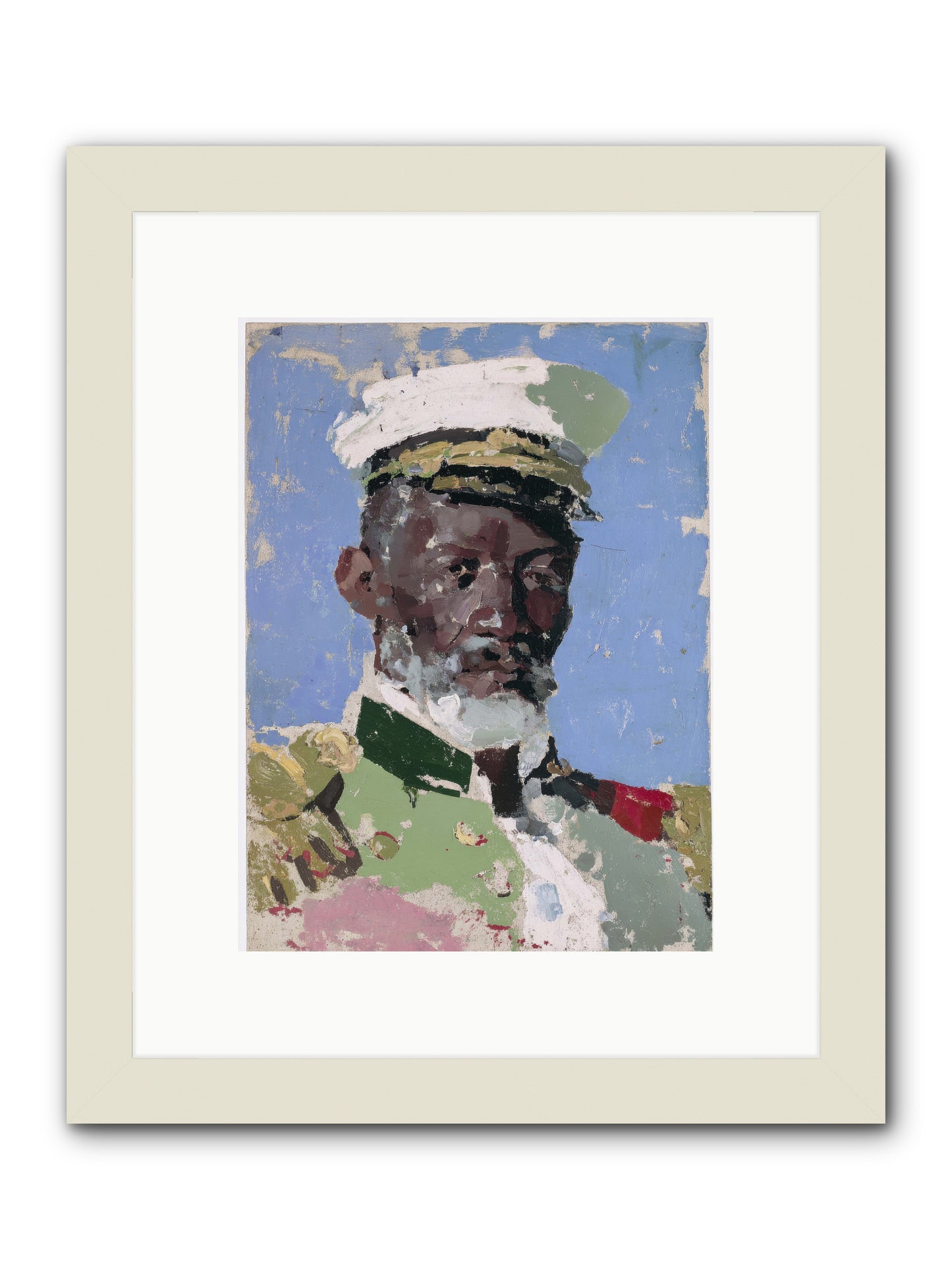 Grace under pressure -- Framed Print - White 9x12