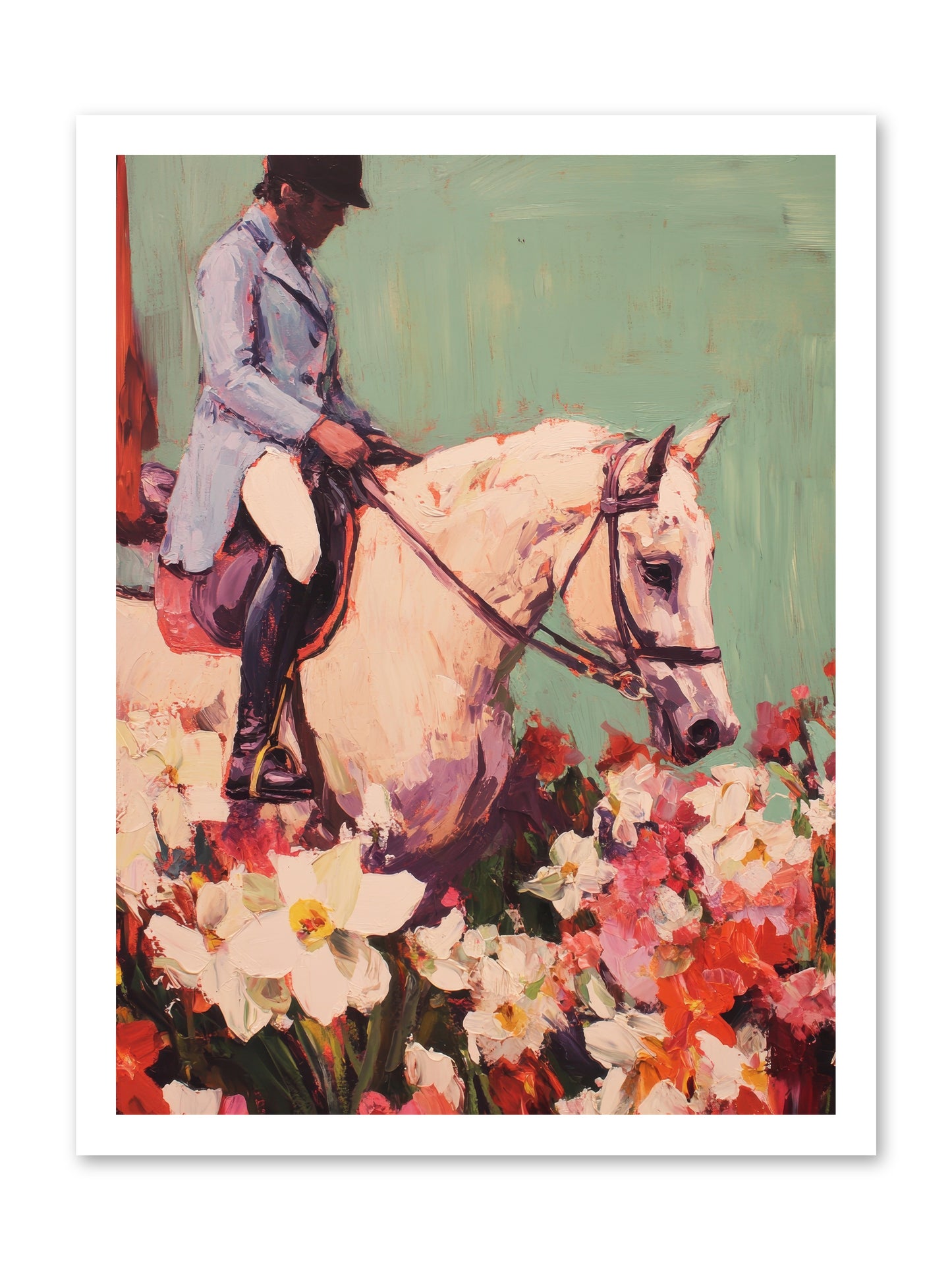 Graceful Biography -- Paper Print 18x24