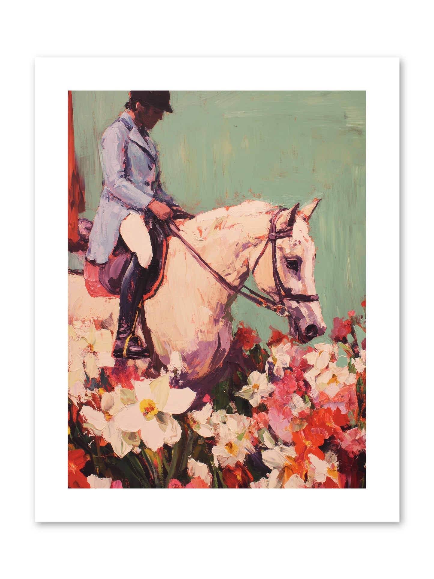 Graceful Biography -- Paper Print 9x12