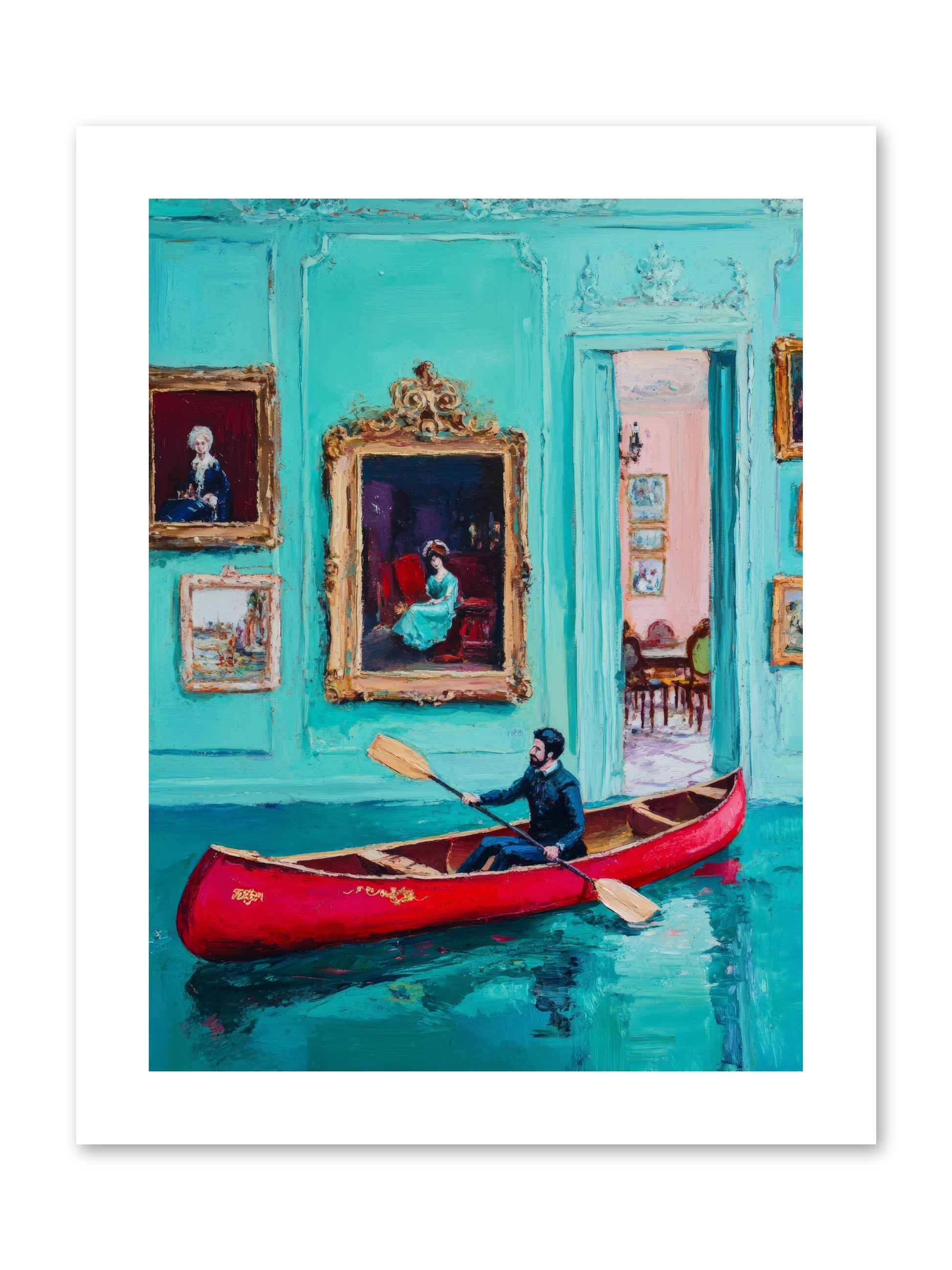 Grand Salon River Society-REZ2 -- Paper Print 9x12