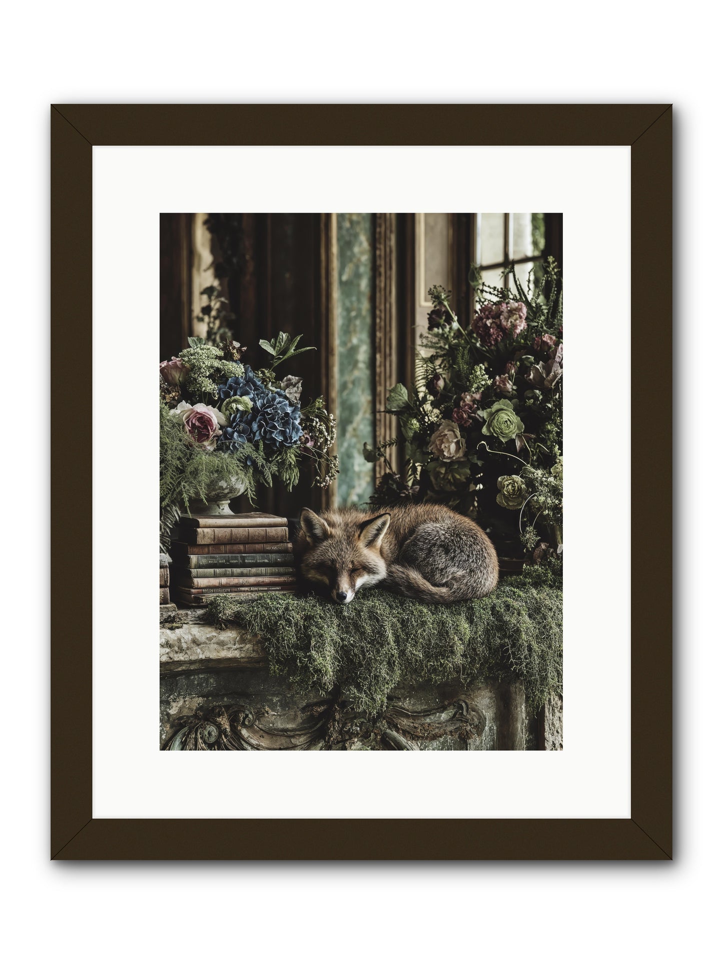 Grasshopper -- Framed Print - Black 12x16