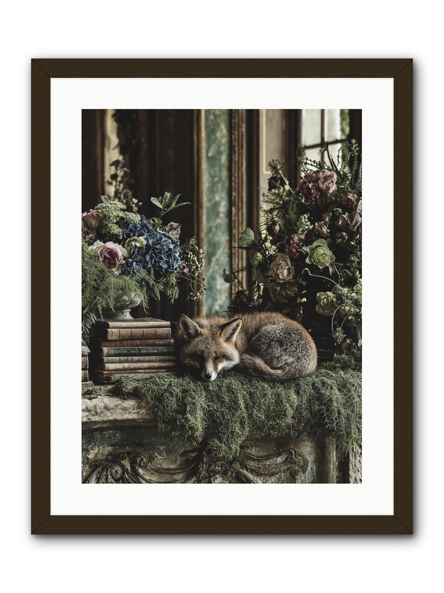 Grasshopper -- Framed Print - Black 18x24