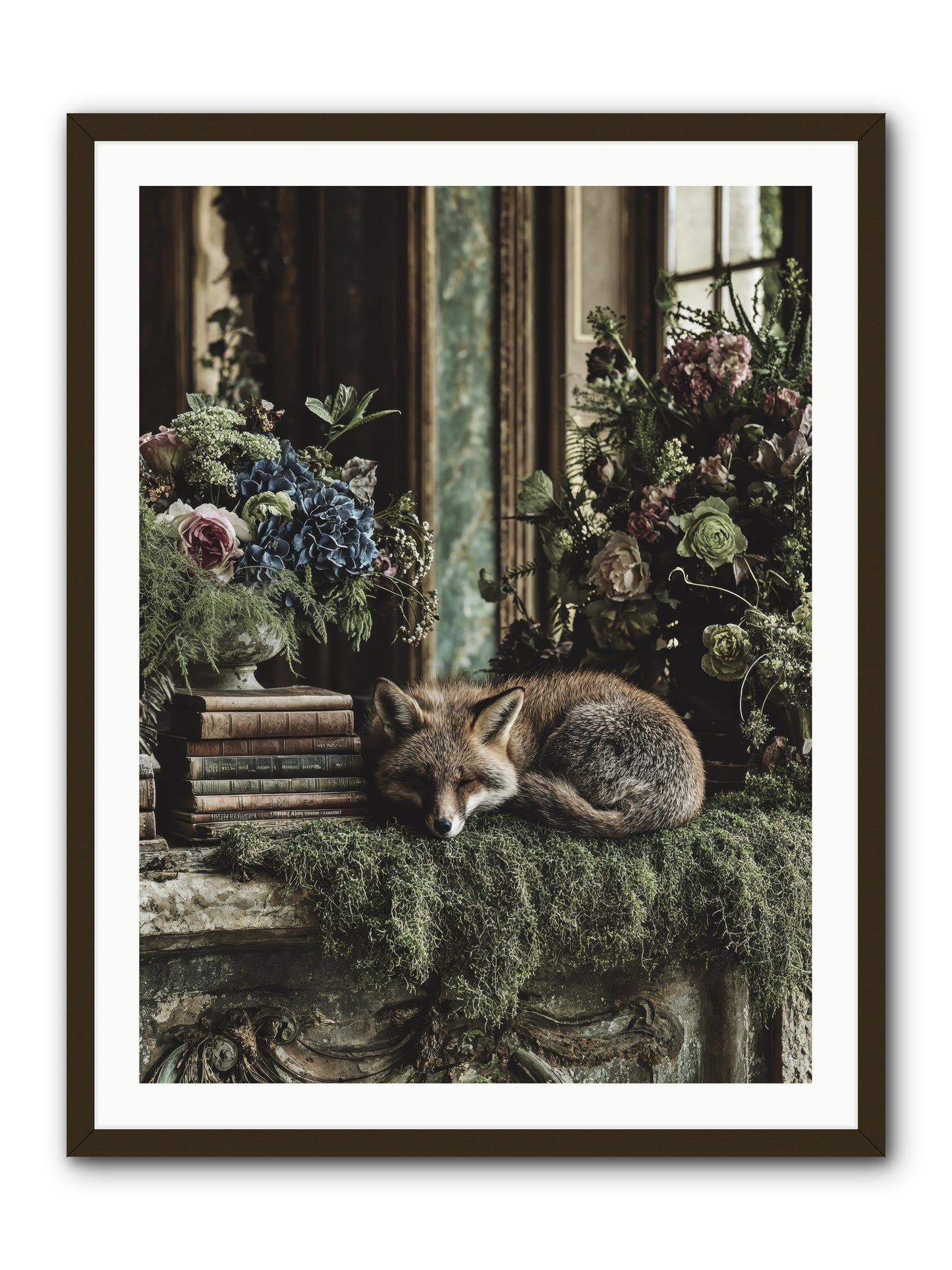 Grasshopper -- Framed Print - Black 30x40