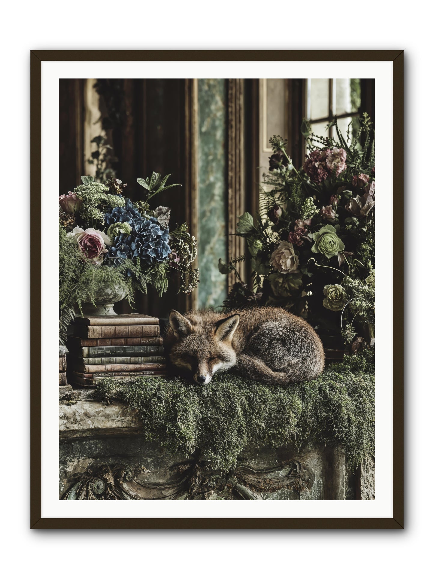 Grasshopper -- Framed Print - Black 36x48