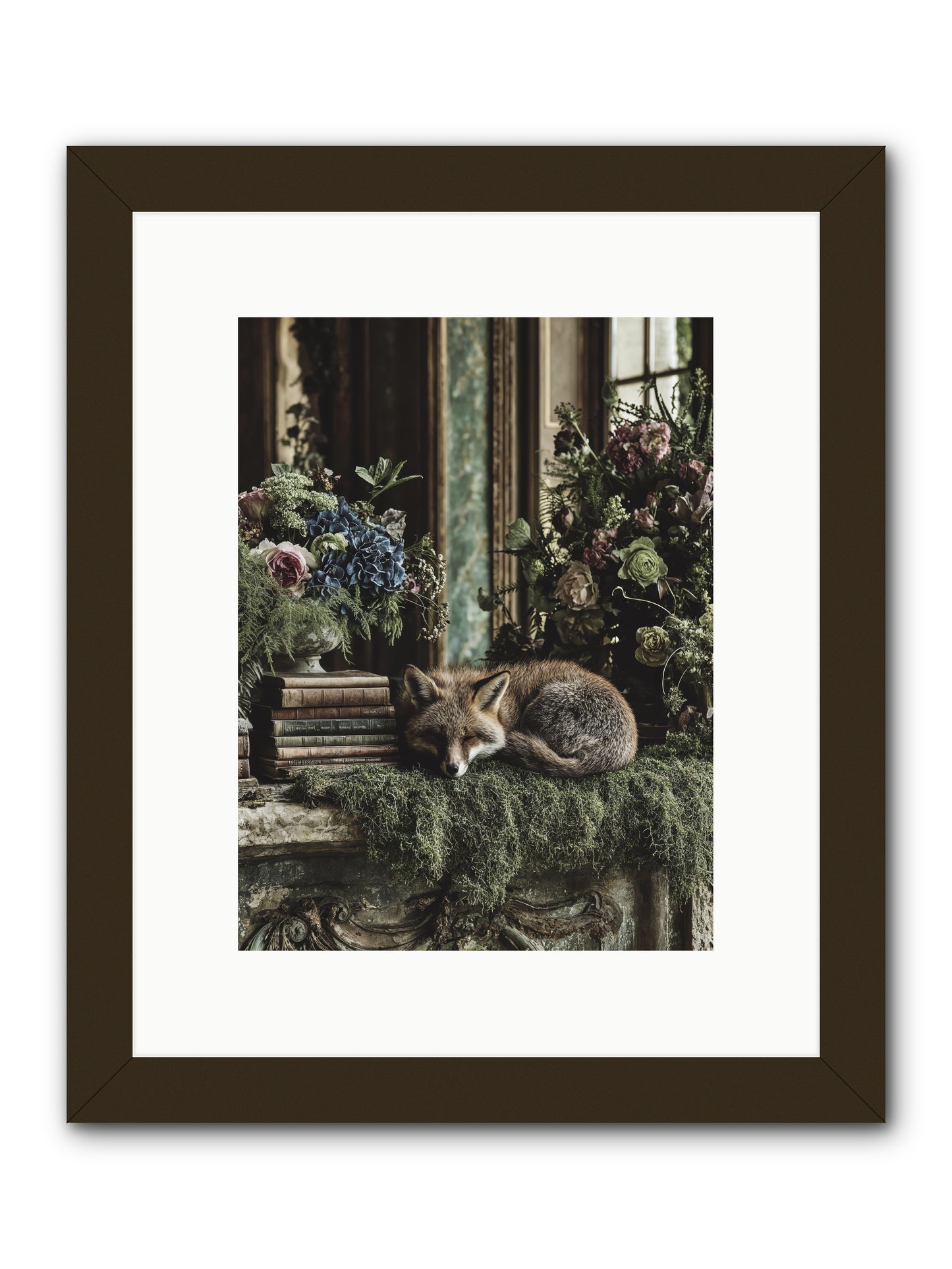 Grasshopper -- Framed Print - Black 9x12