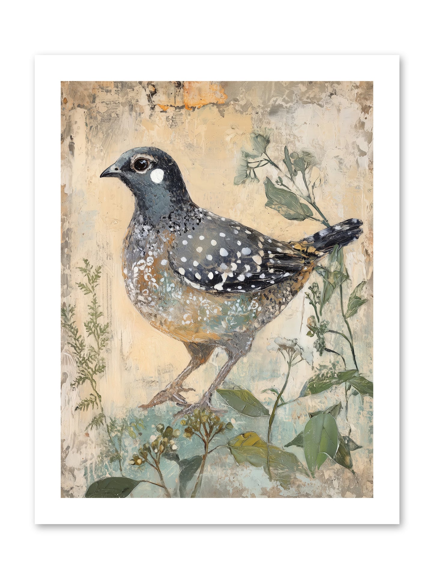 Grassland Jewel -- Loose Canvas Print 12x16