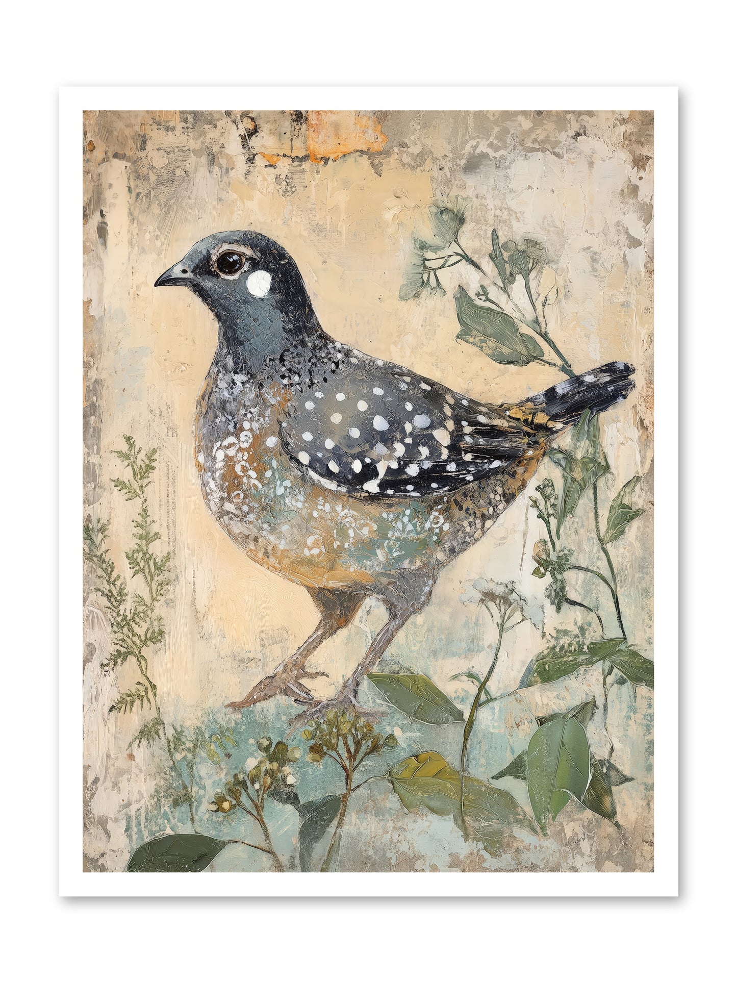 Grassland Jewel -- Loose Canvas Print 24x32