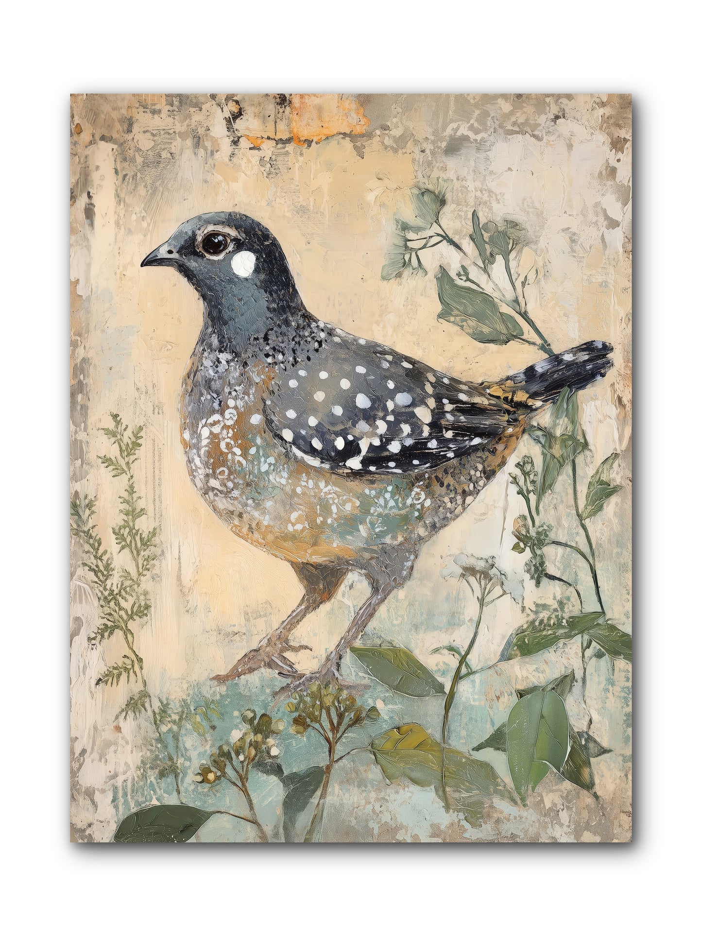 Grassland Jewel -- Wrapped Canvas 9x12