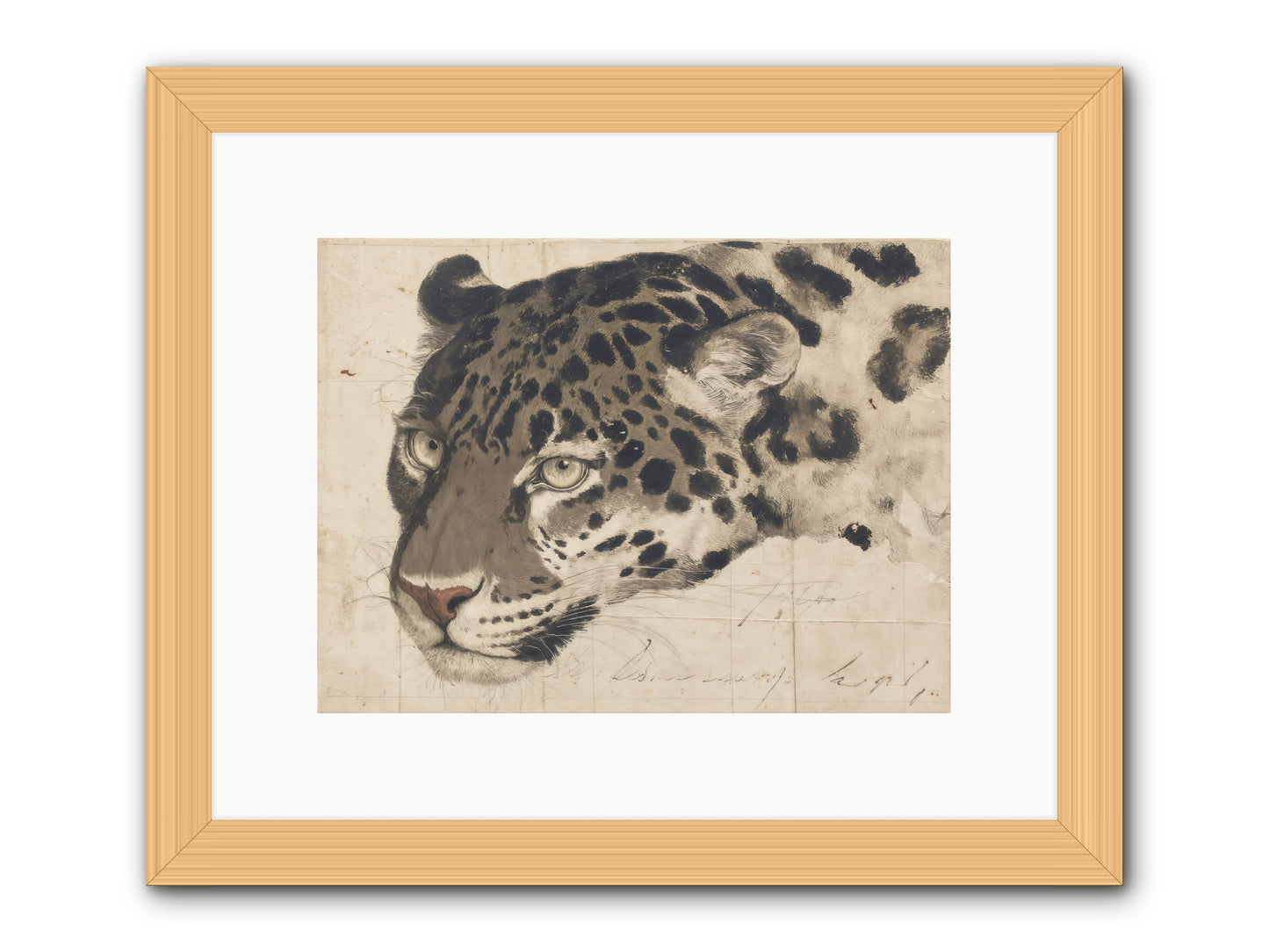 Greatness Abounds -- Framed Print - Natural 12x9