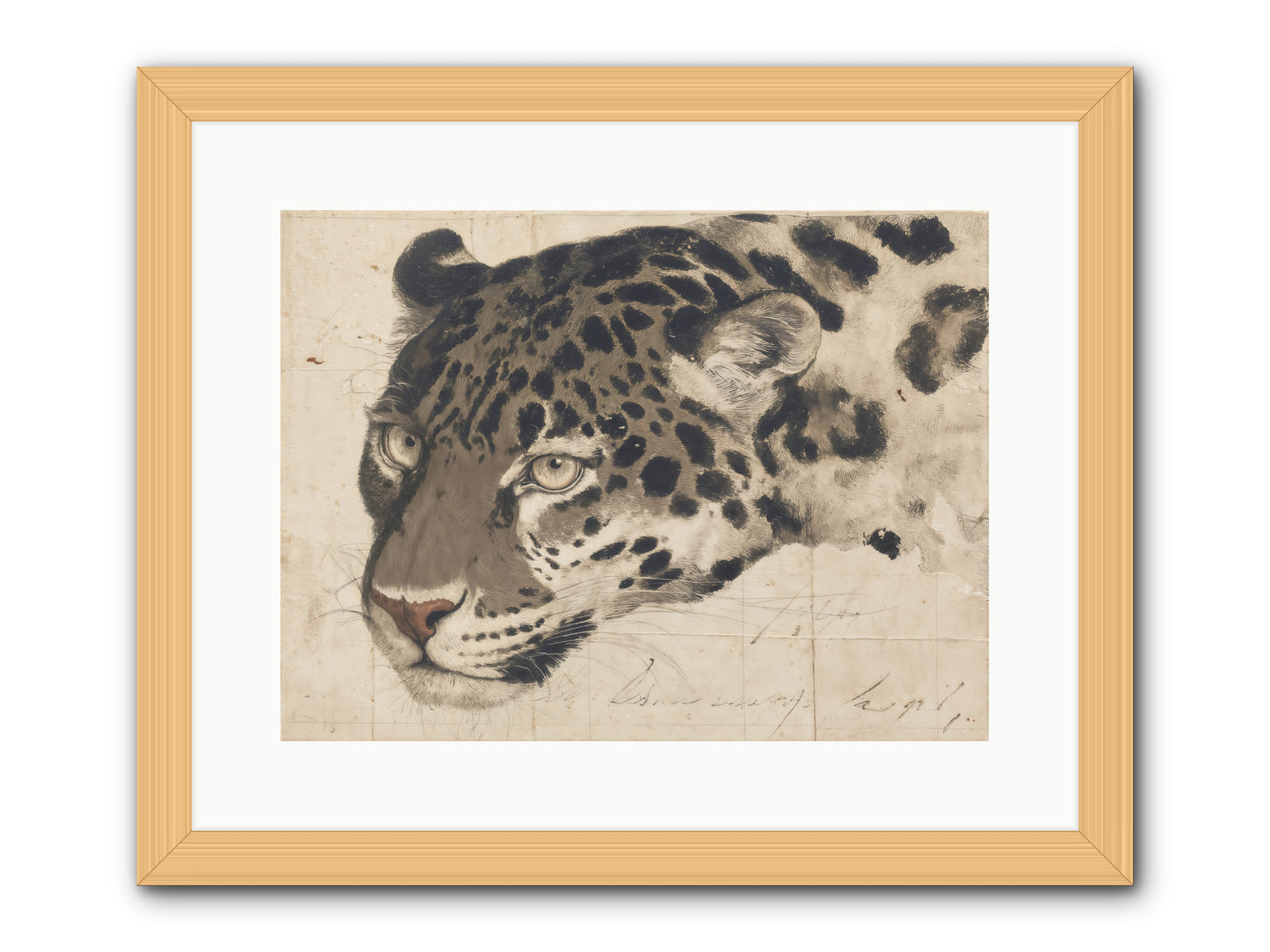 Greatness Abounds -- Framed Print - Natural 16x12