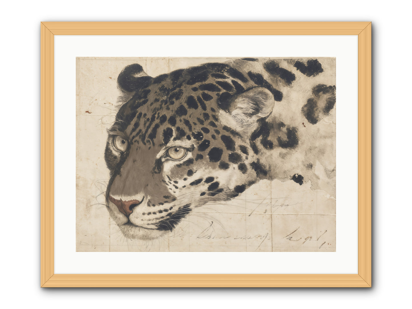 Greatness Abounds -- Framed Print - Natural 24x18