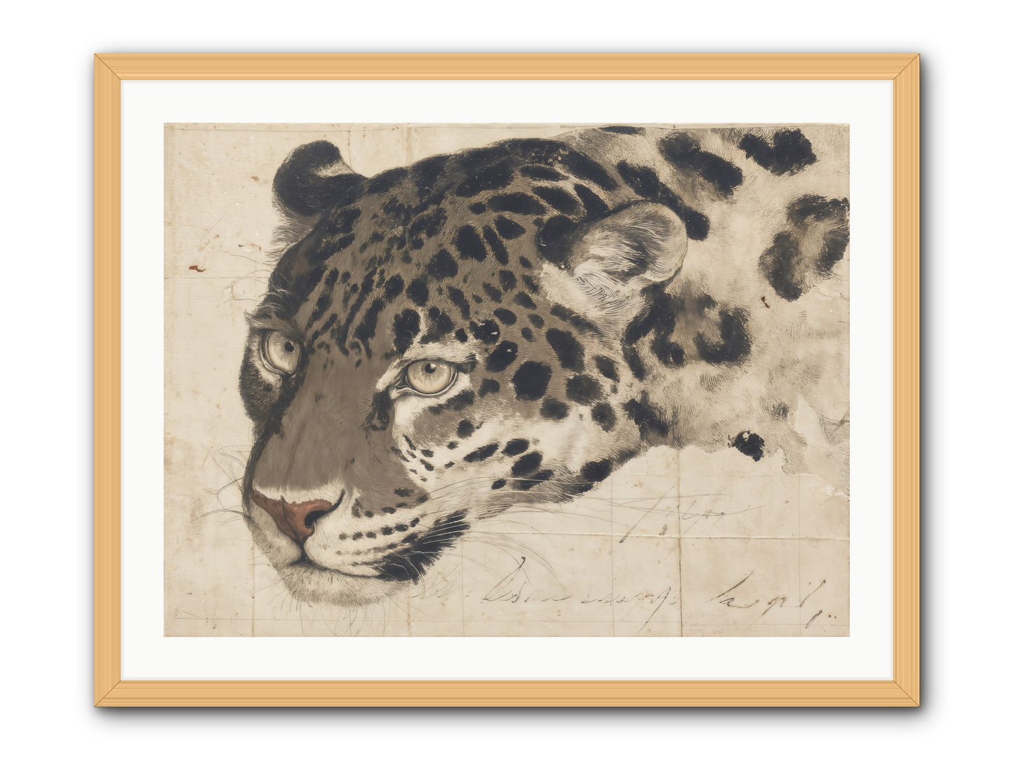 Greatness Abounds -- Framed Print - Natural 32x24