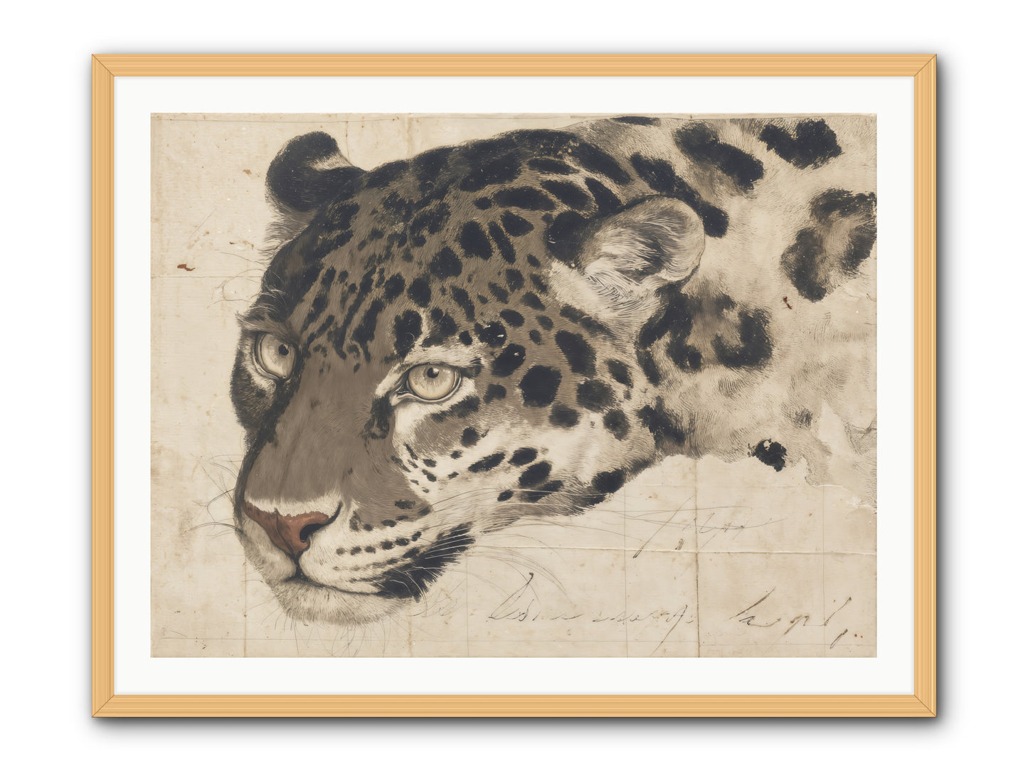 Greatness Abounds -- Framed Print - Natural 40x30