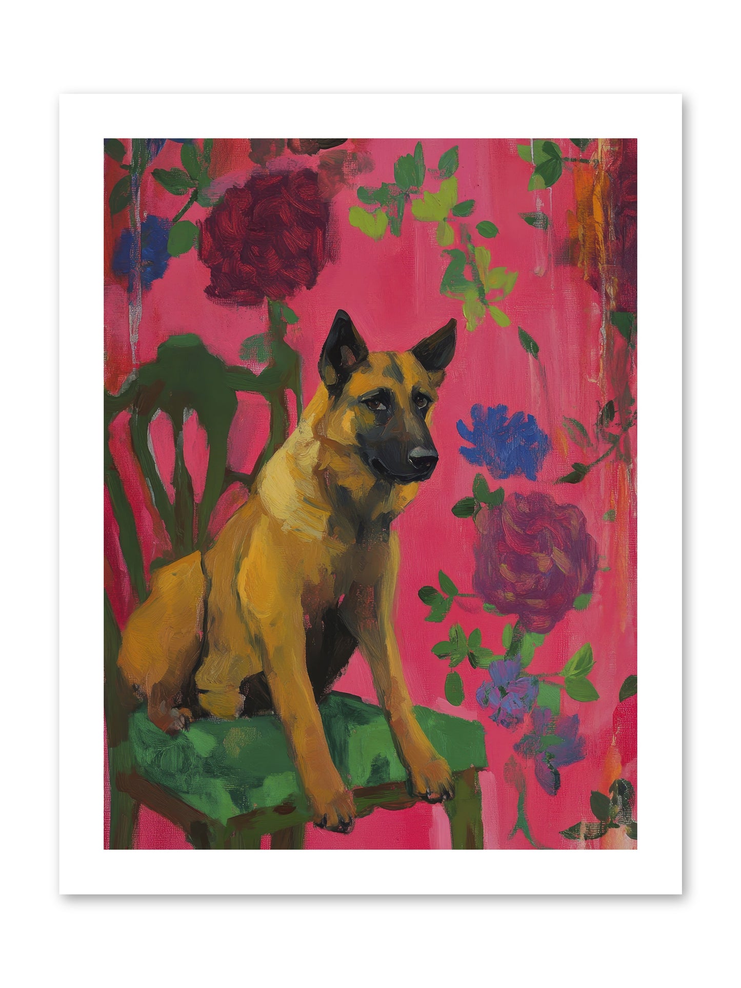 Griffin -- Loose Canvas Print 12x16