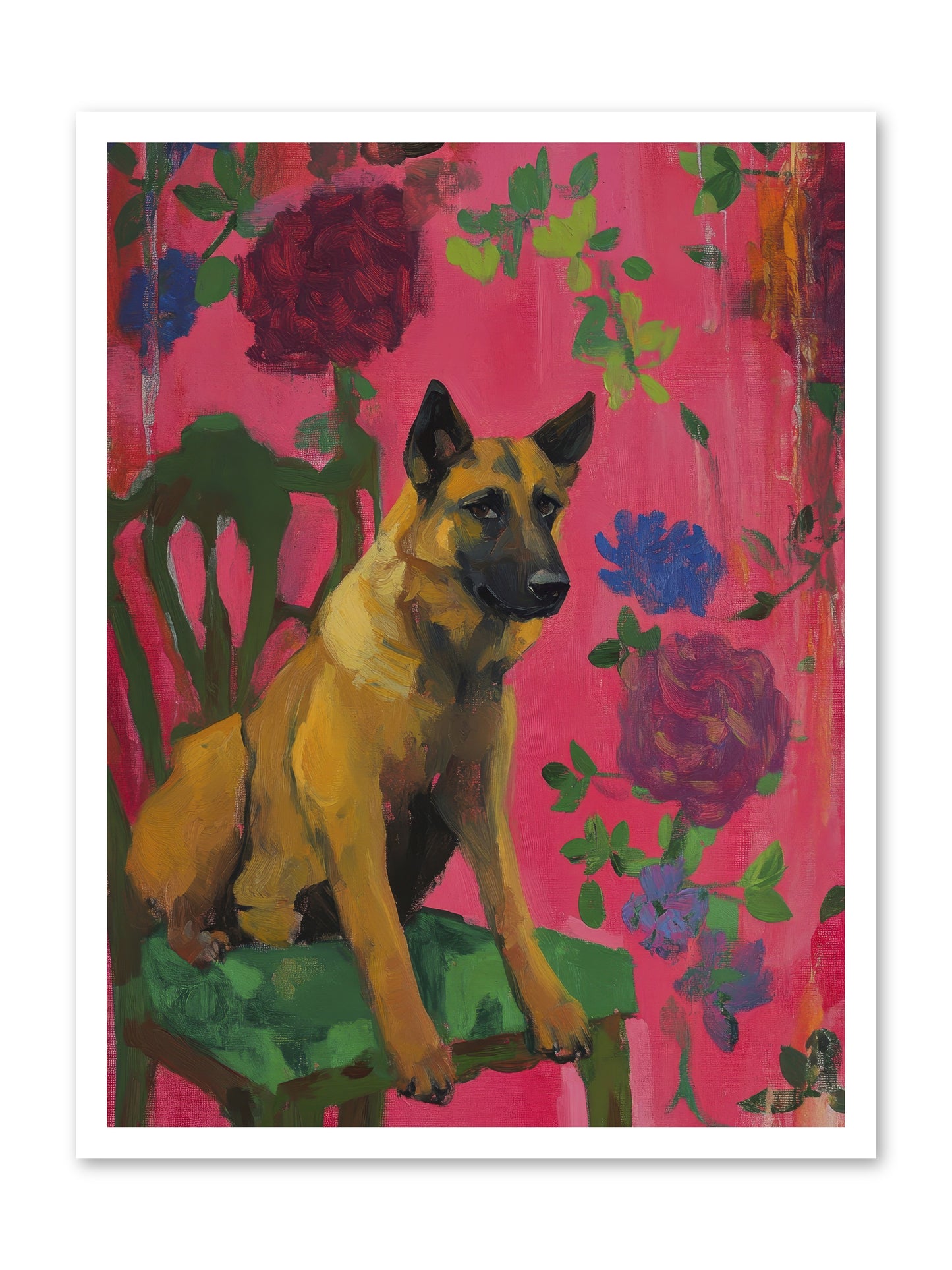 Griffin -- Loose Canvas Print 24x32