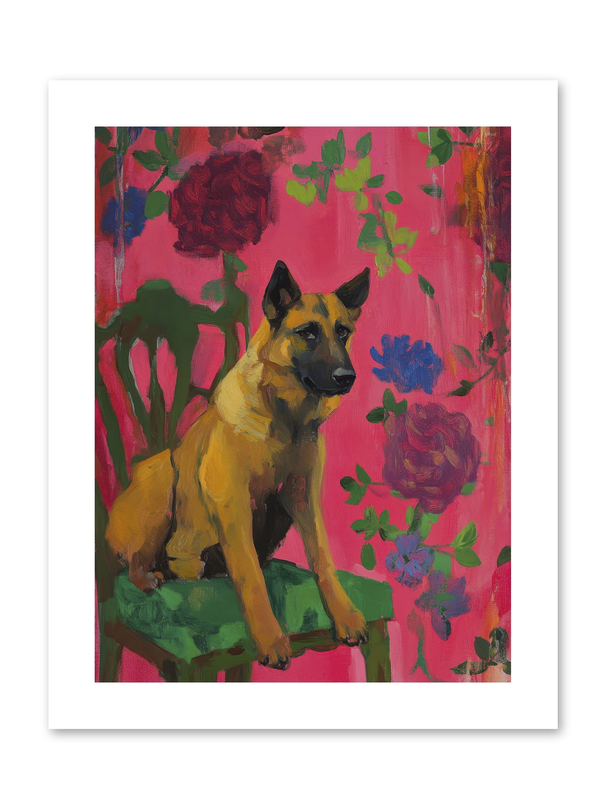 Griffin -- Paper Print 9x12