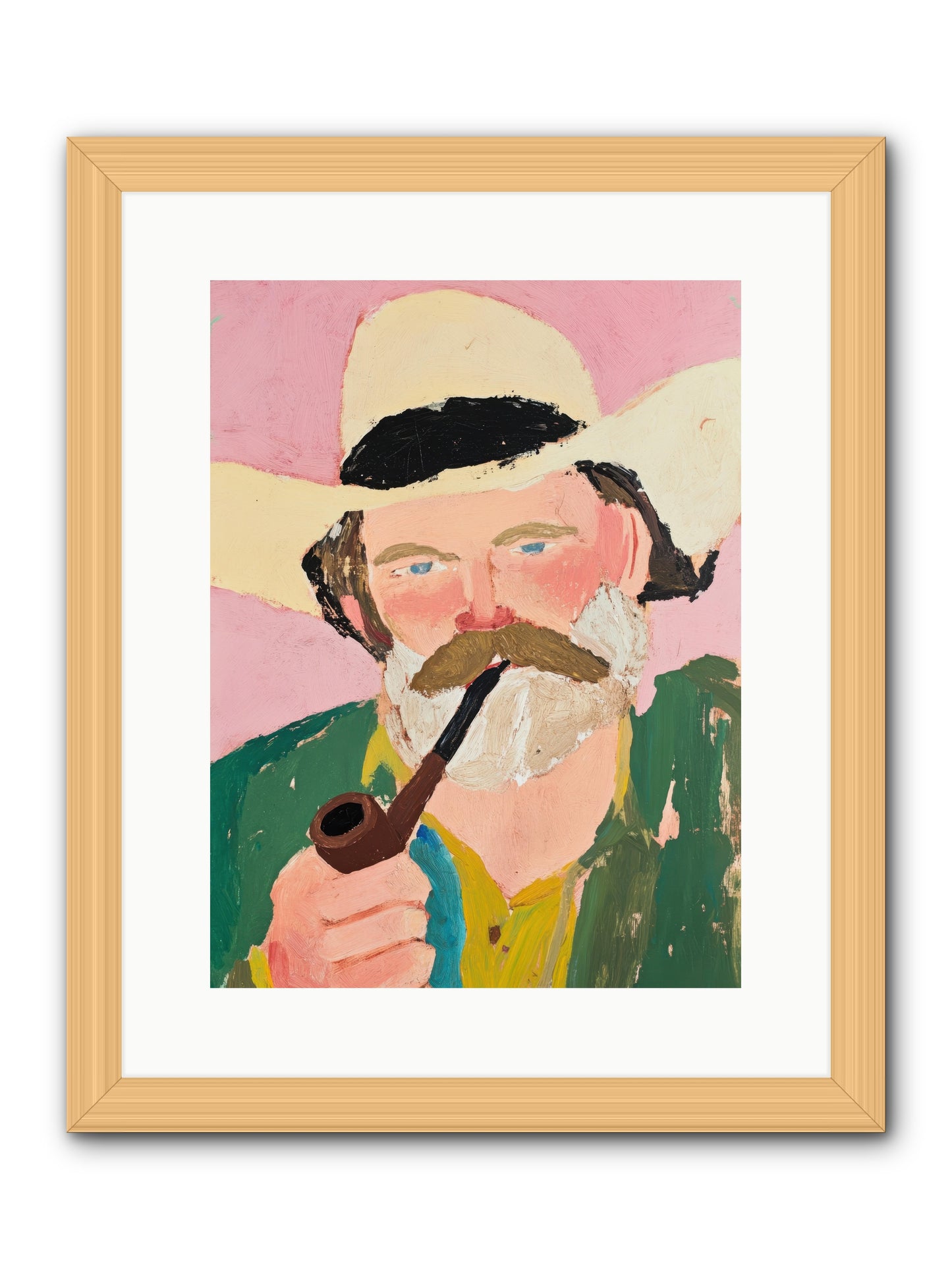 Grit & Glory -- Framed Print - Natural 12x16