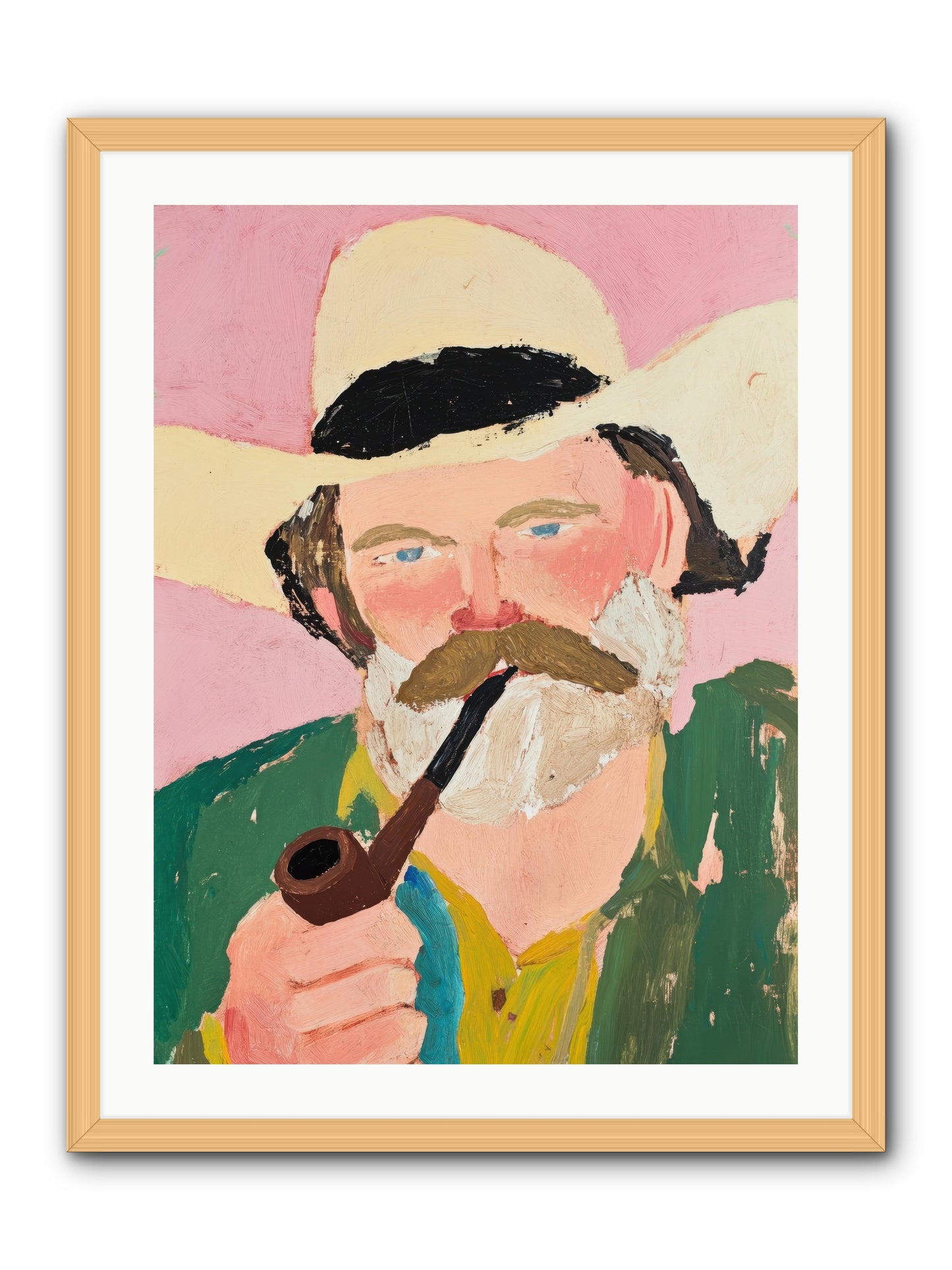 Grit & Glory -- Framed Print - Natural 24x32