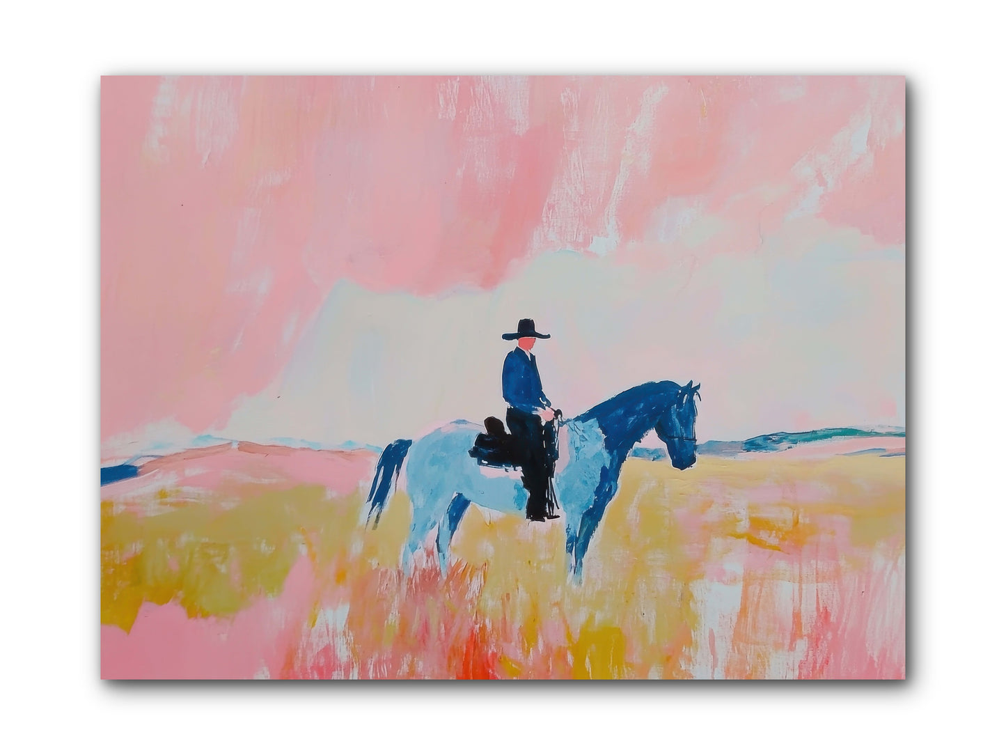 Grizzled Trailblazer -- Wrapped Canvas 12x9