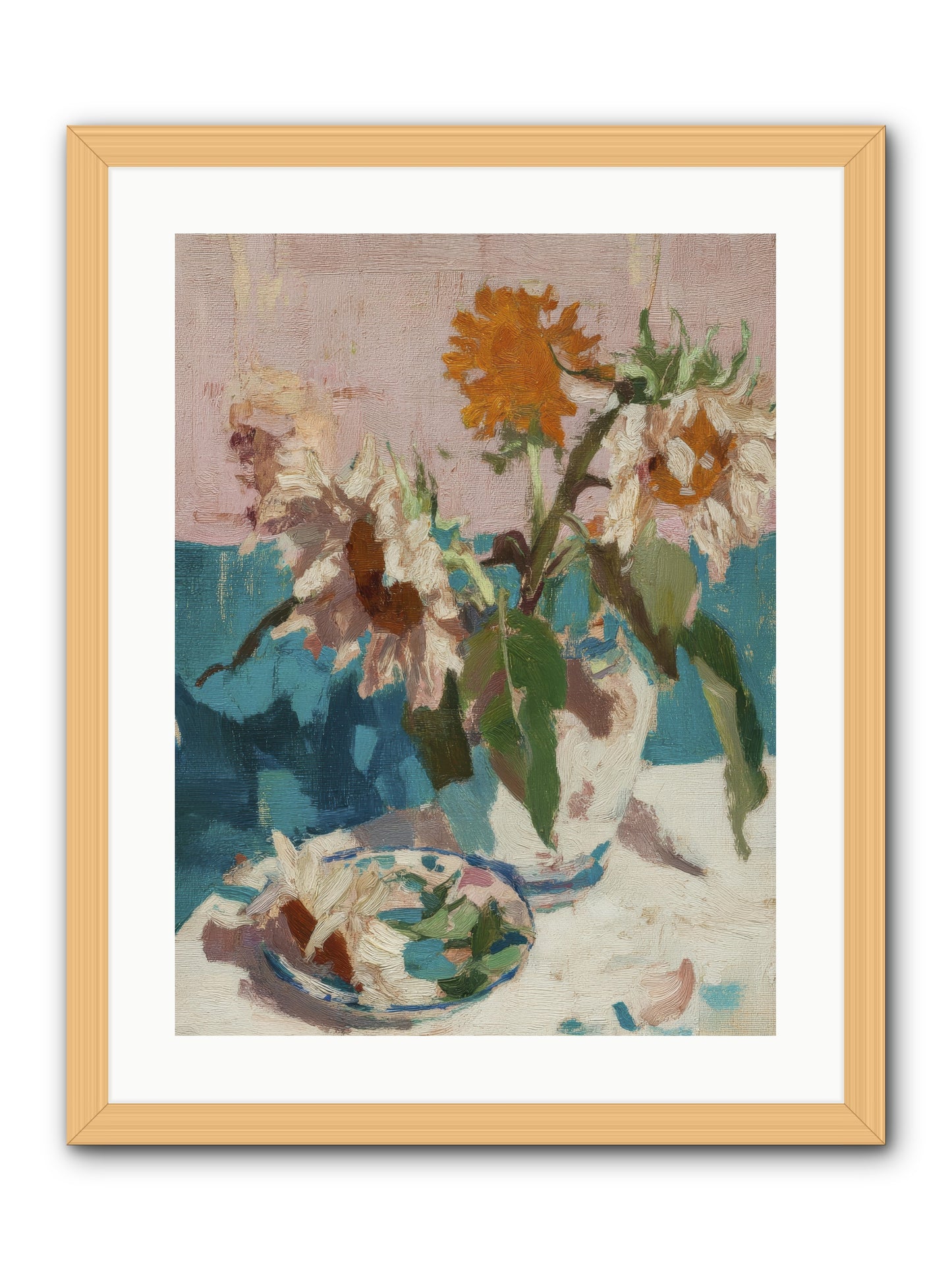 Grove Companion -- Framed Print - Natural 18x24