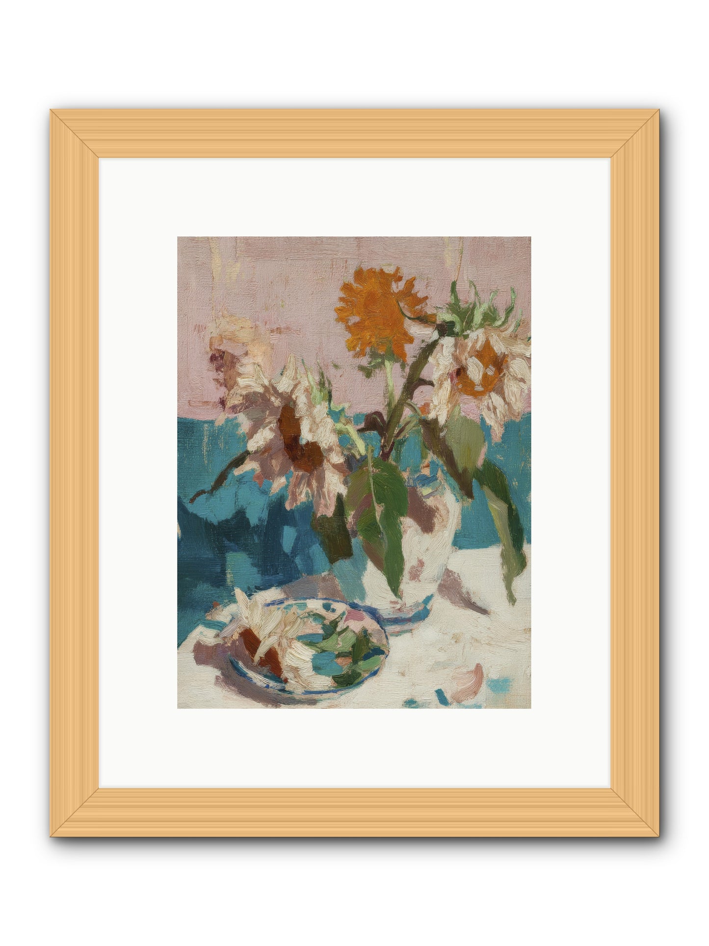Grove Companion -- Framed Print - Natural 9x12