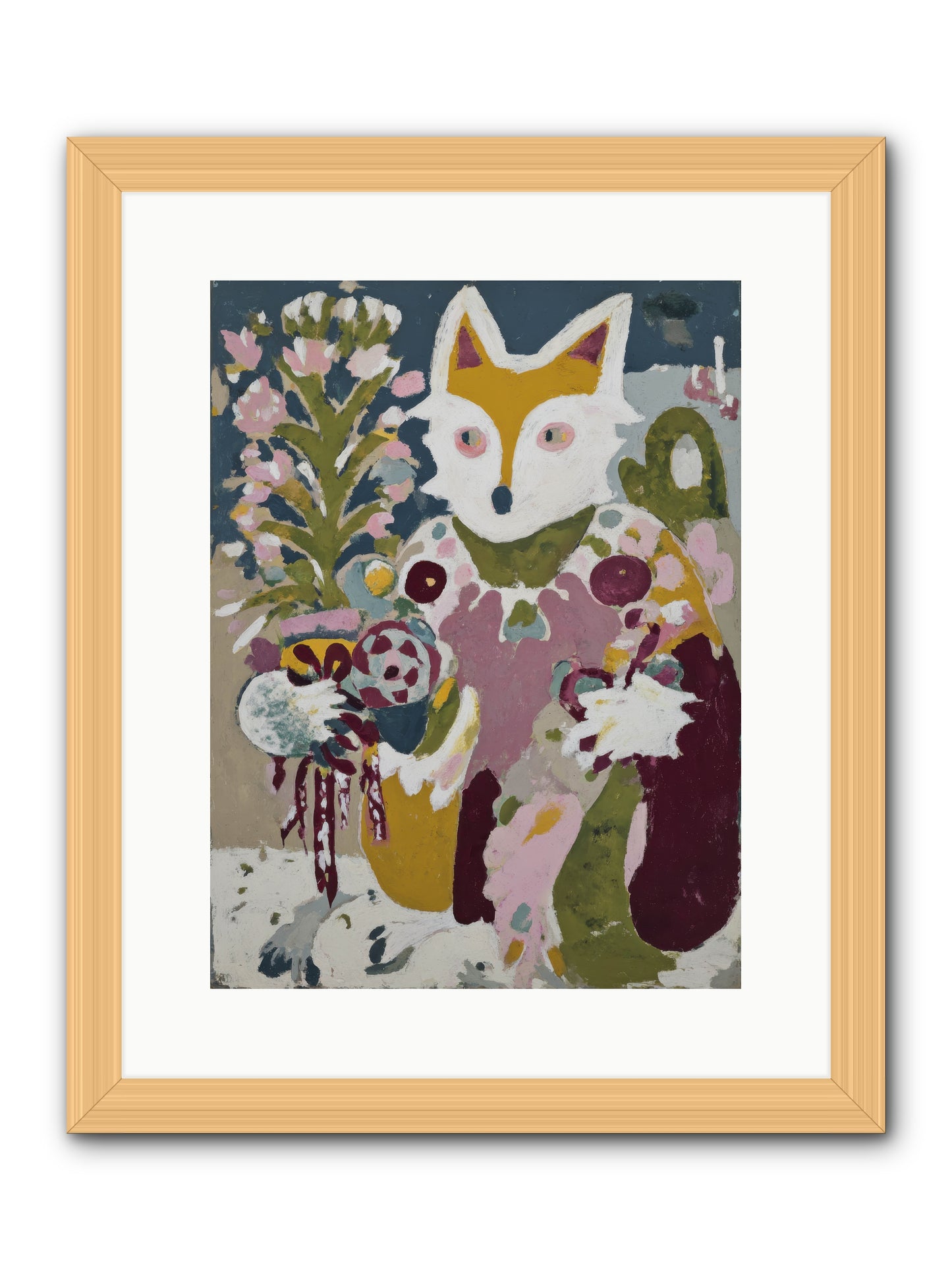 Guardian Of The Glow -- Framed Print - Natural 12x16