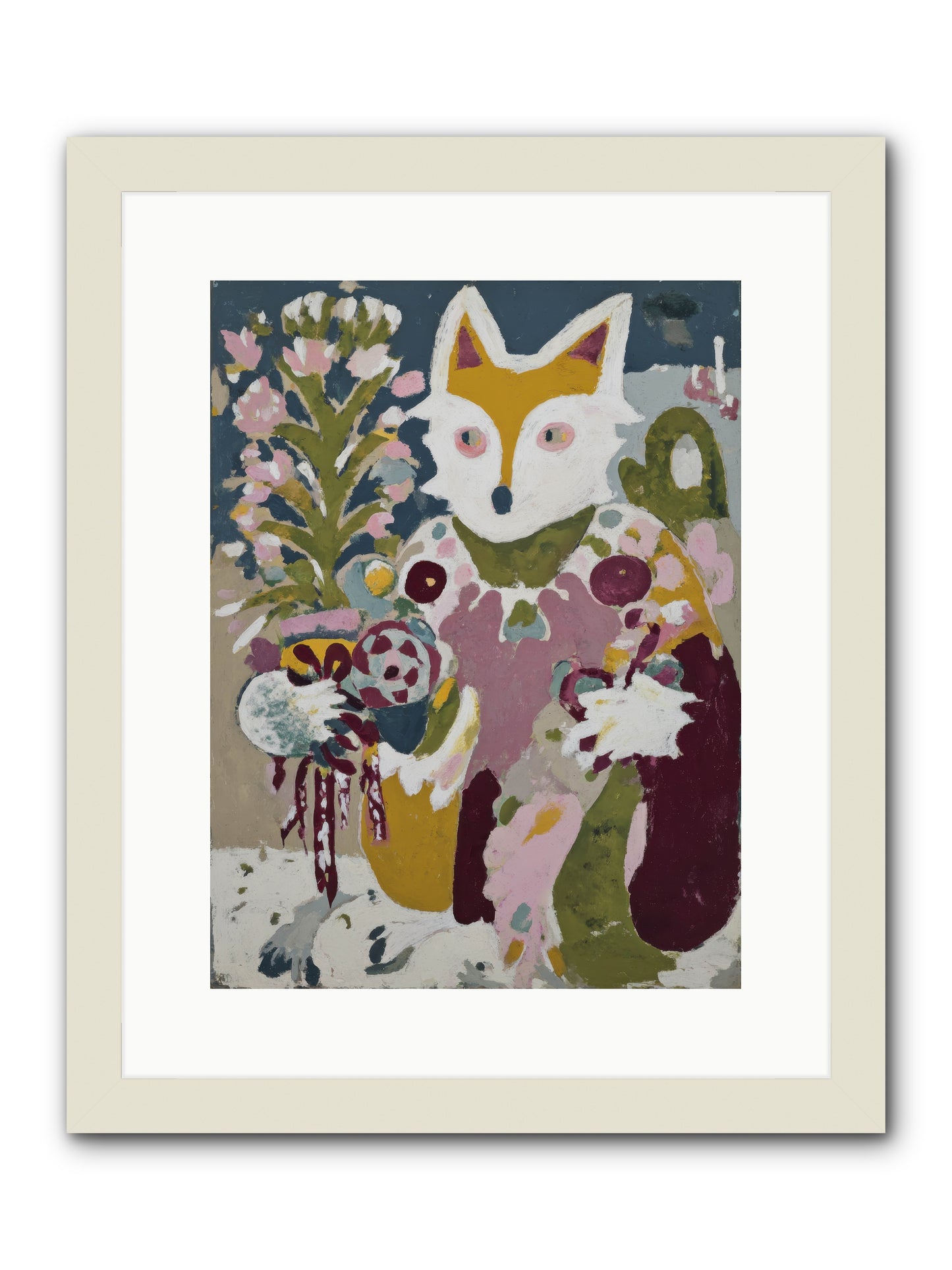 Guardian Of The Glow -- Framed Print - White 12x16