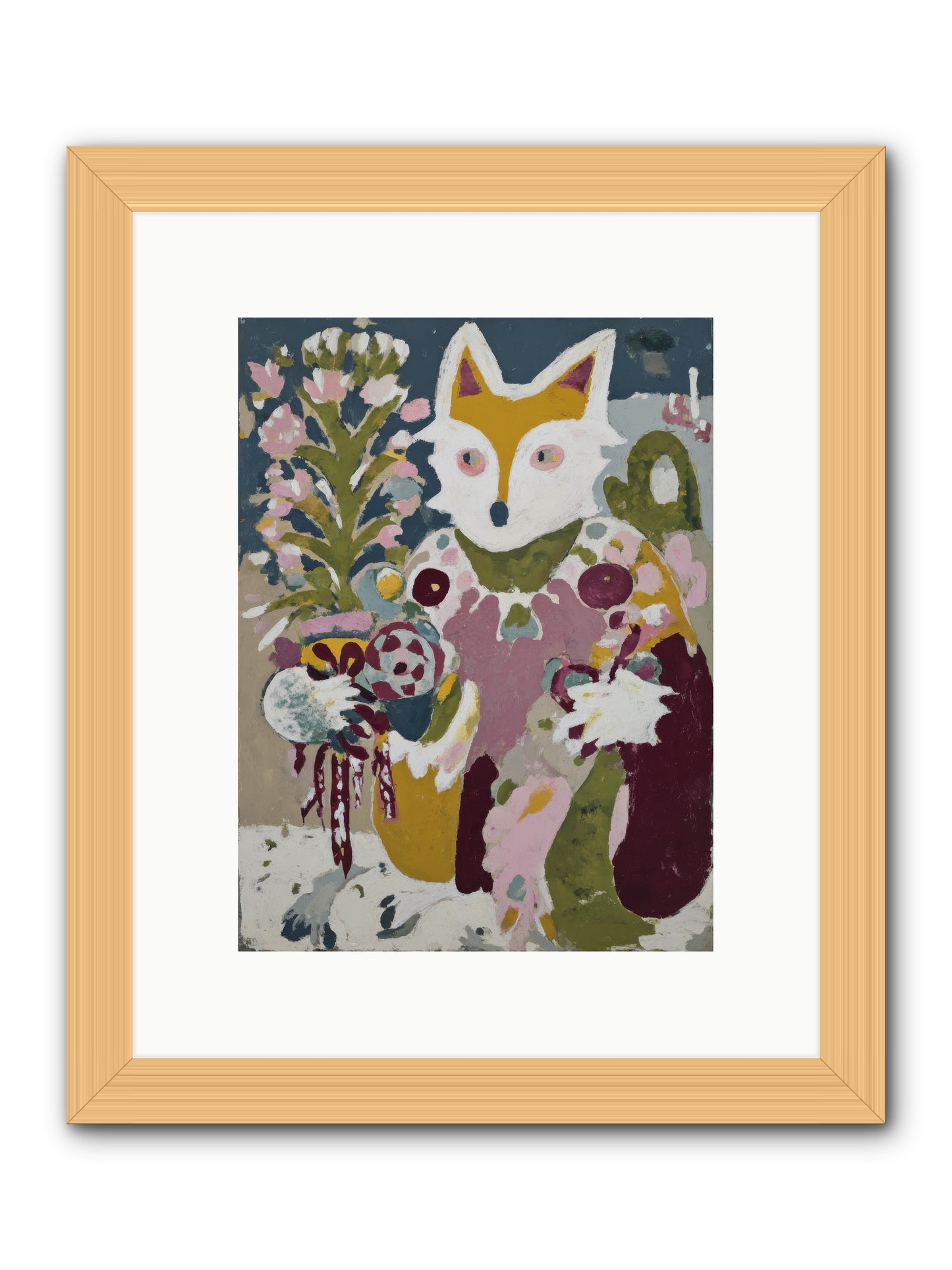 Guardian Of The Glow -- Framed Print - Natural 9x12